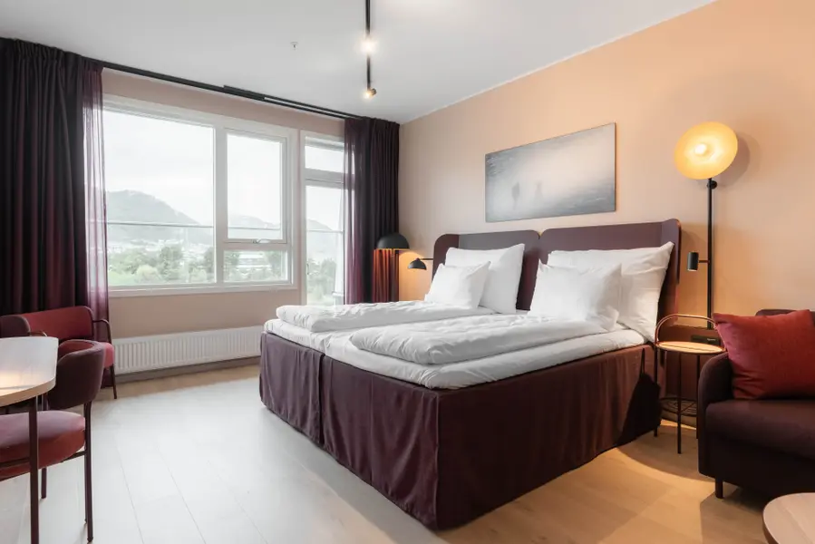 presidential suite at scandic sunnfjord in forde norway