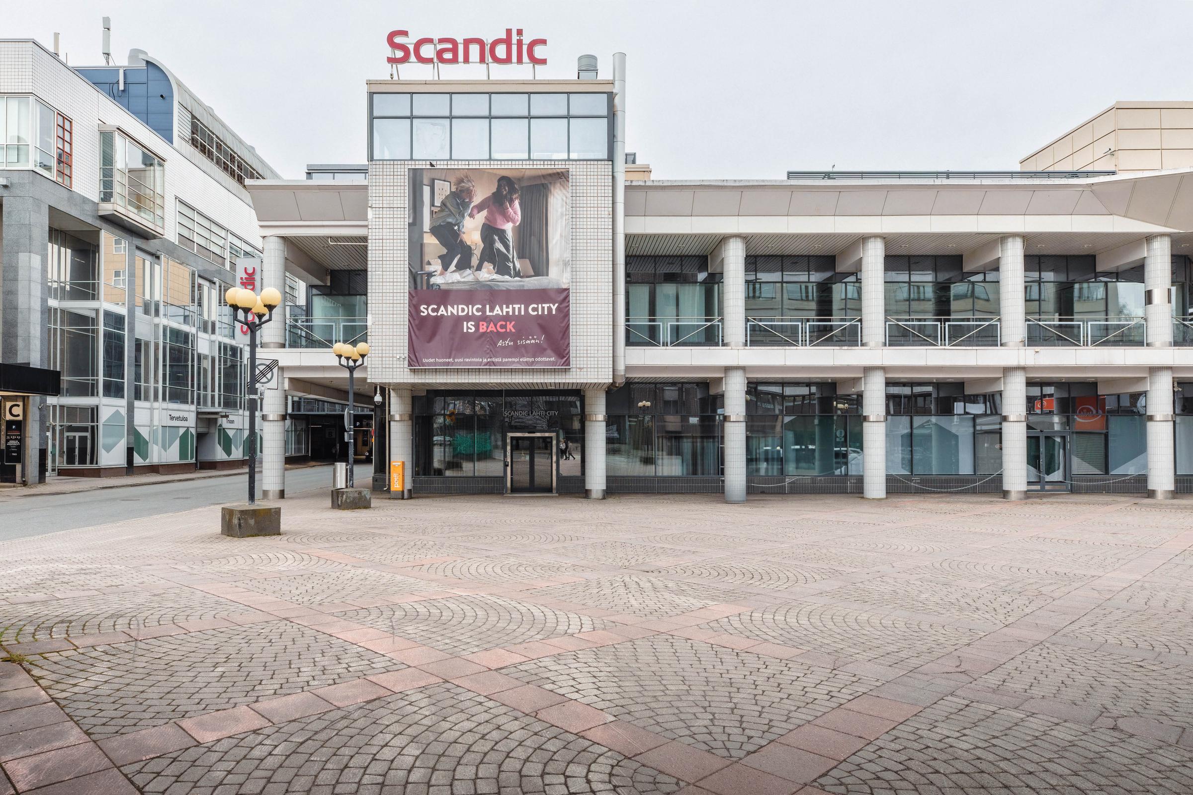 entrance at scandic lahti city