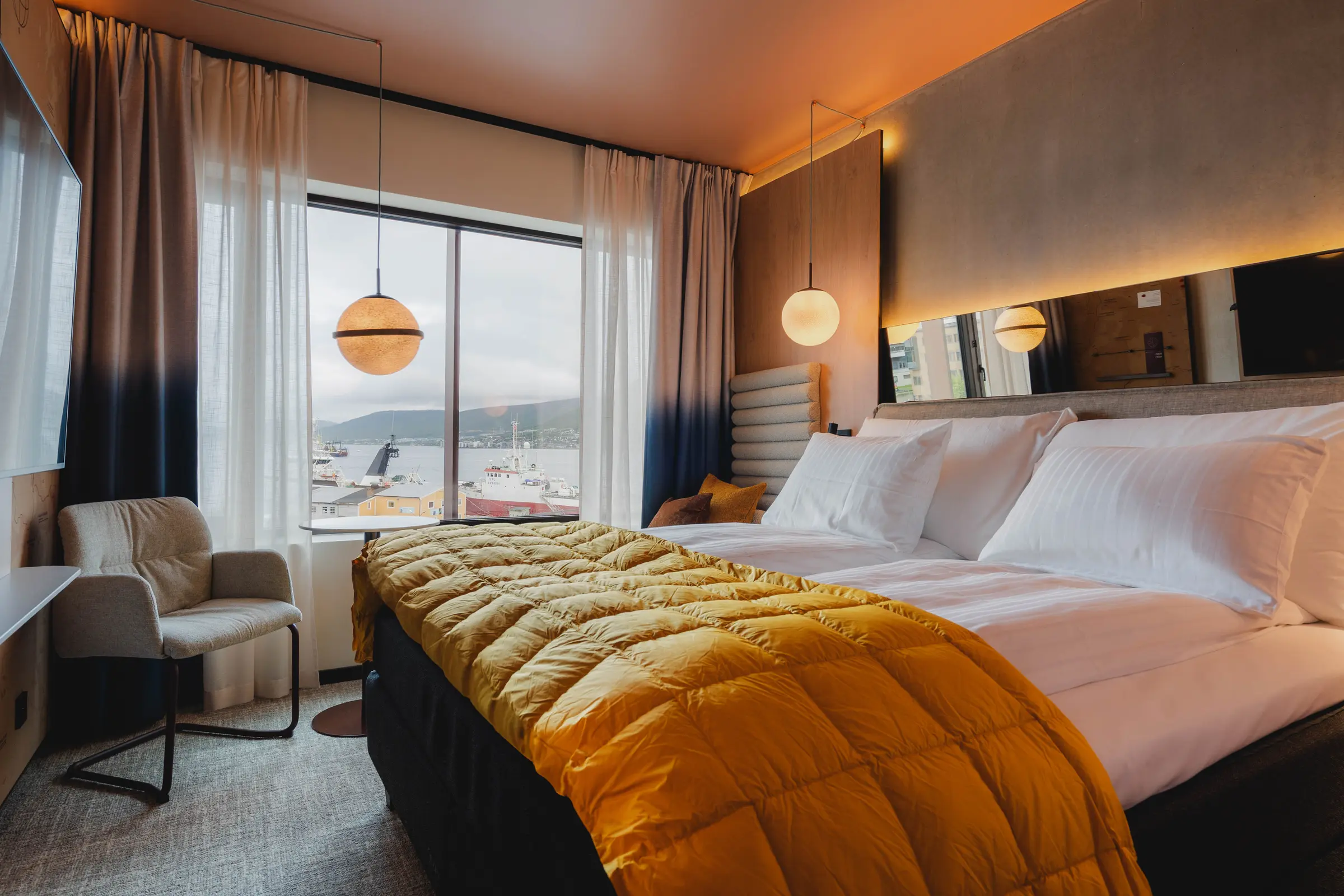 standard room at the dock by scandic in tromso norway