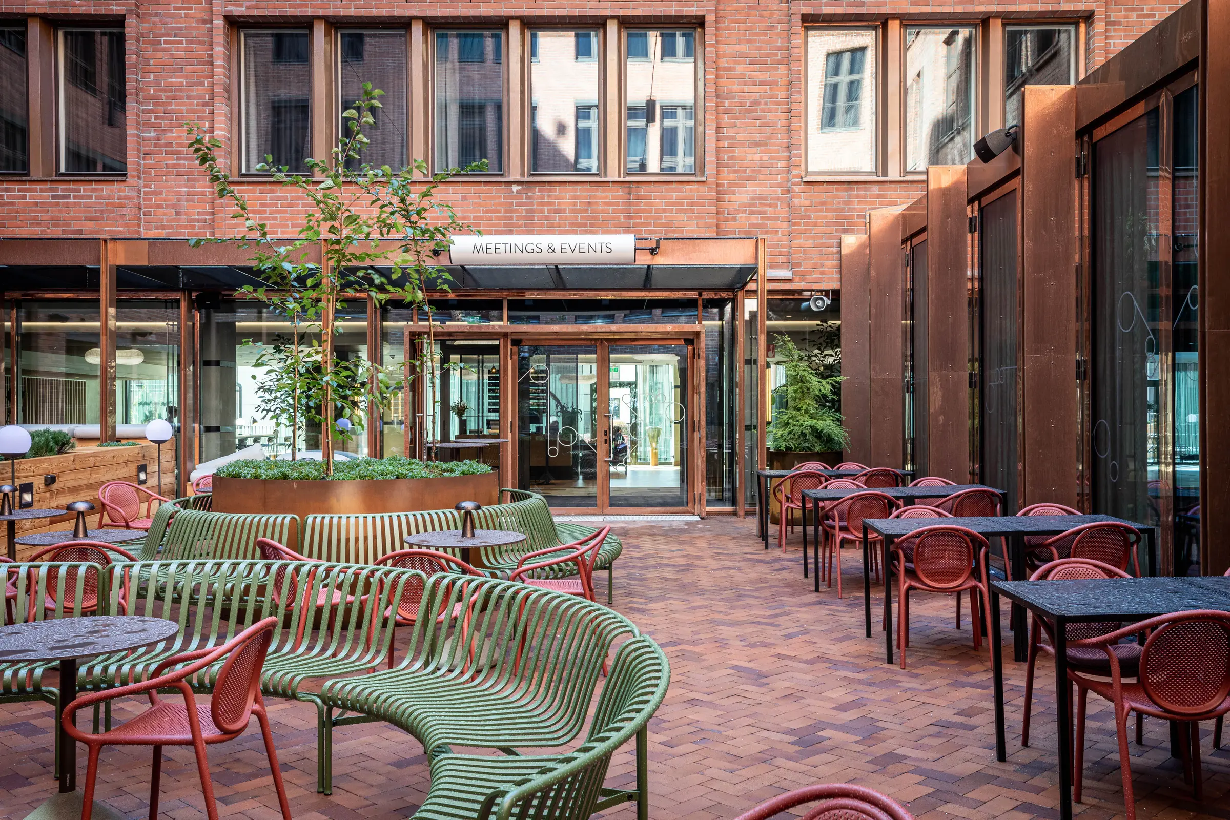 courtyard at scandic helsinki hub