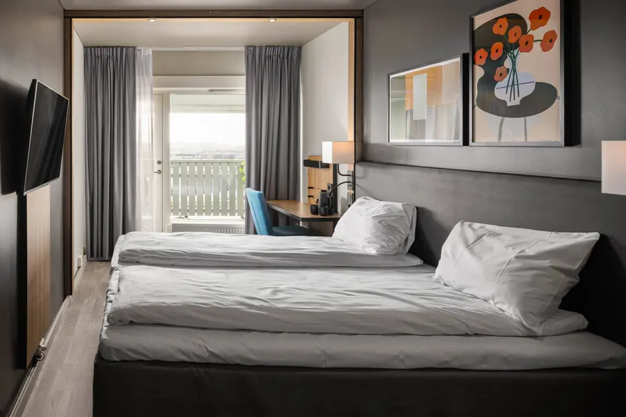 Standard room with balcony at Scandic Sarpsborg