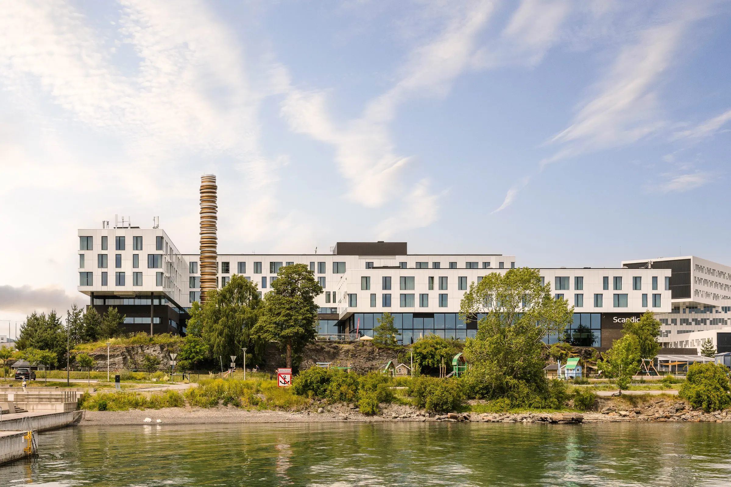 exterior at scandic fornebu
