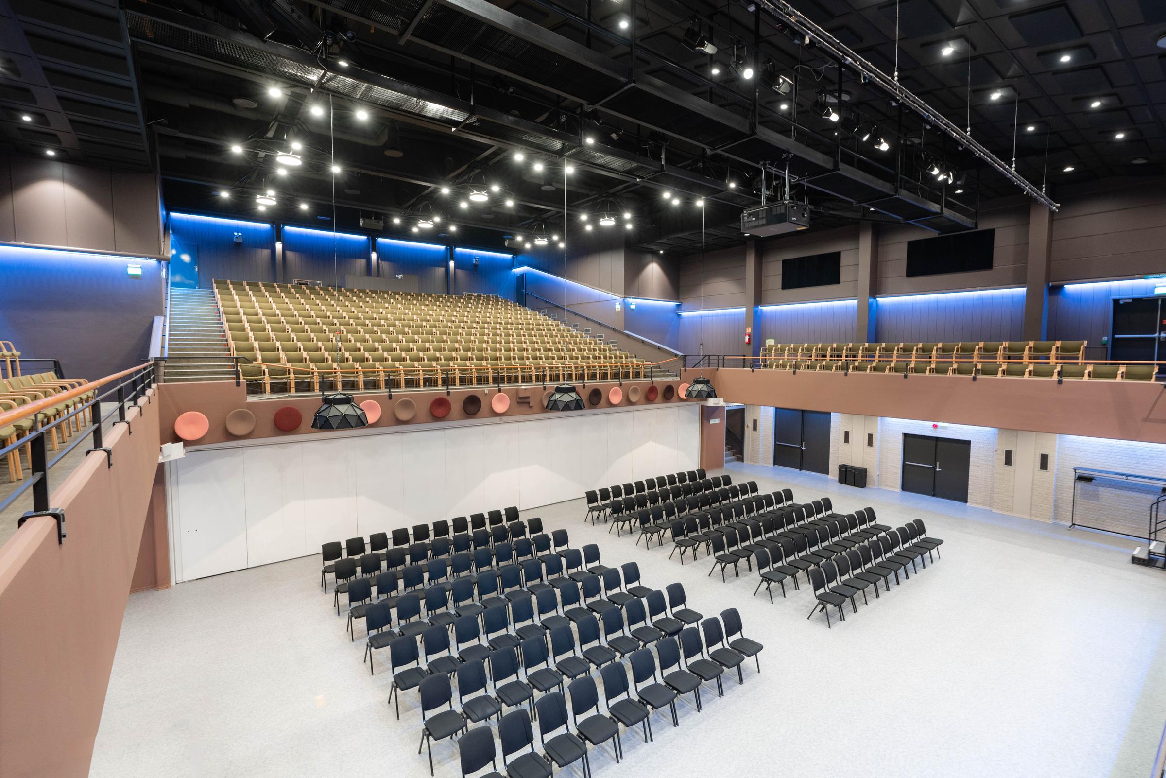 Scandic Scene meeting room theatre seating at Scandic Hamar