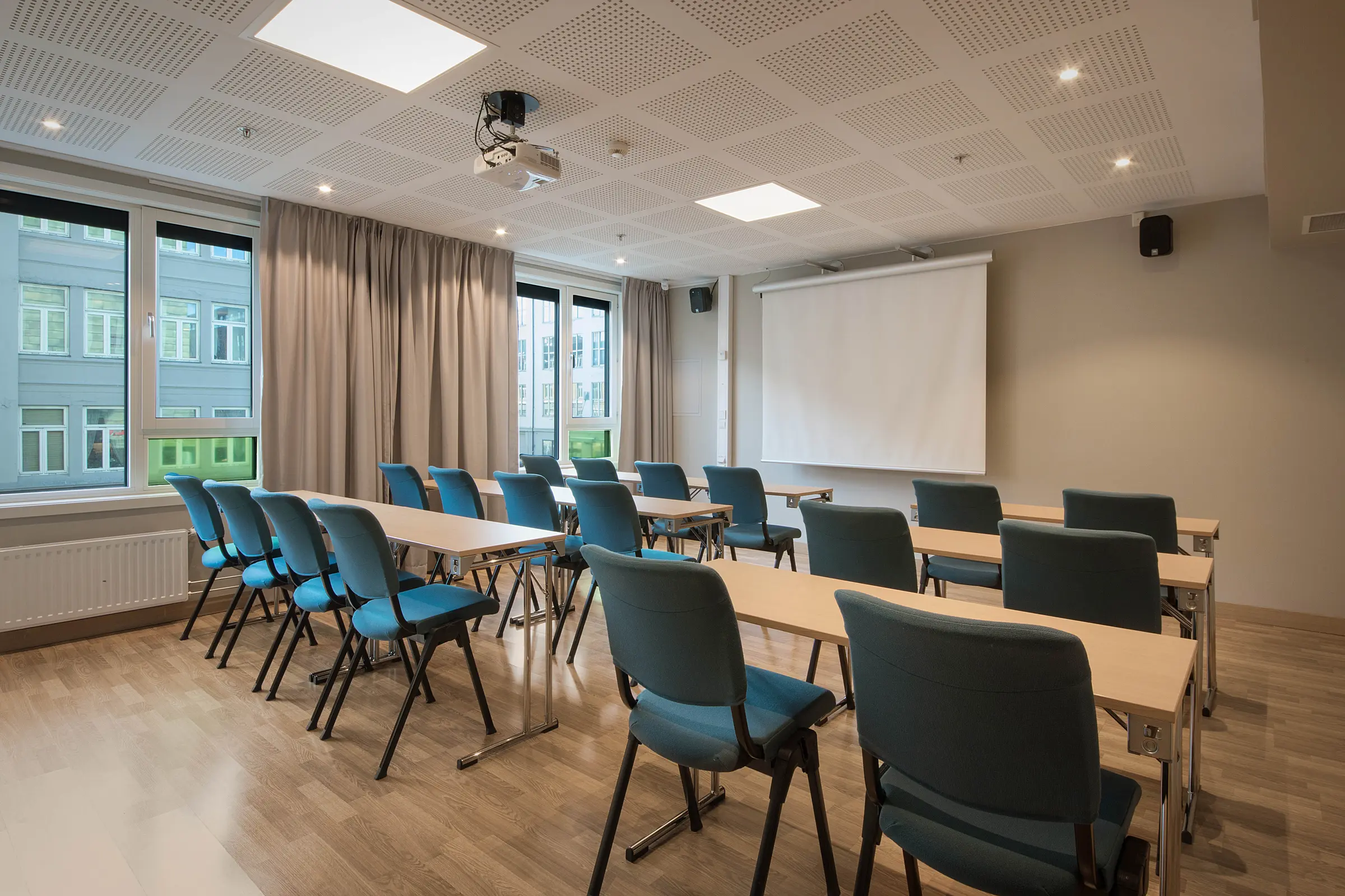 meeting room smia at scandic solsiden in trondheim norway