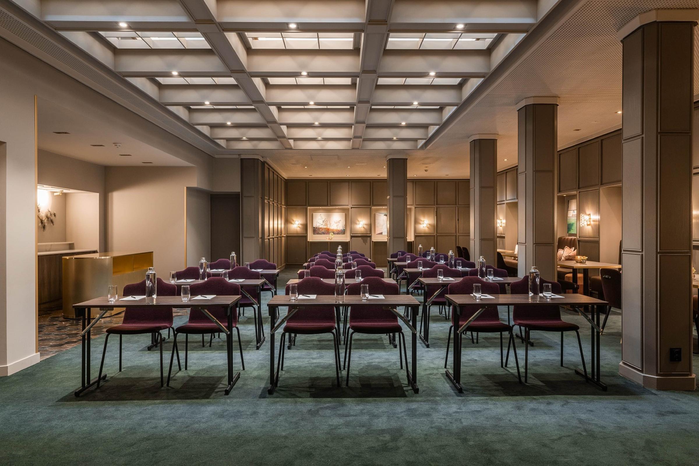 meeting room julius fritzner classroom style at grand hotel oslo in norway
