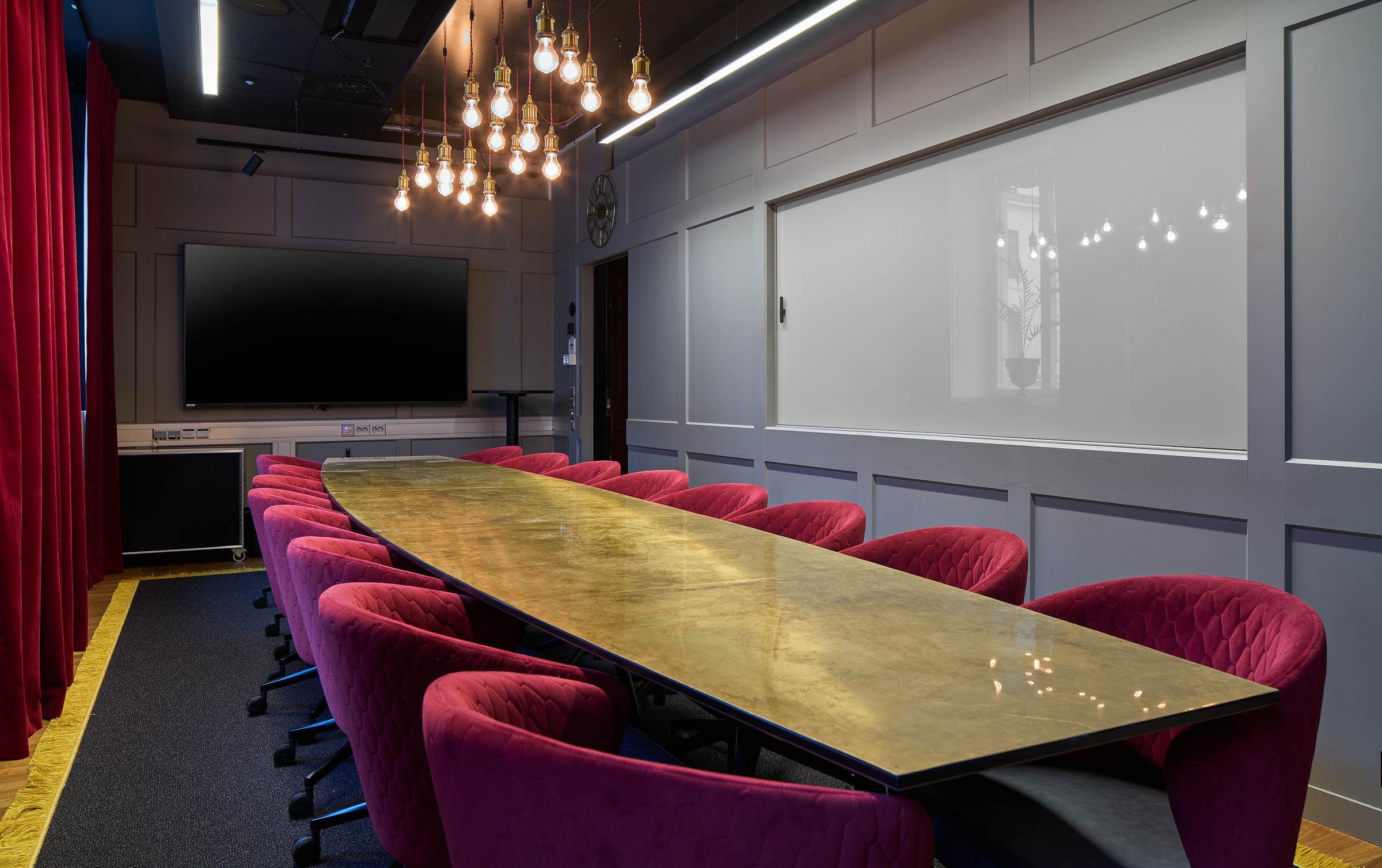 meeting room at scandic grand central in stockholm