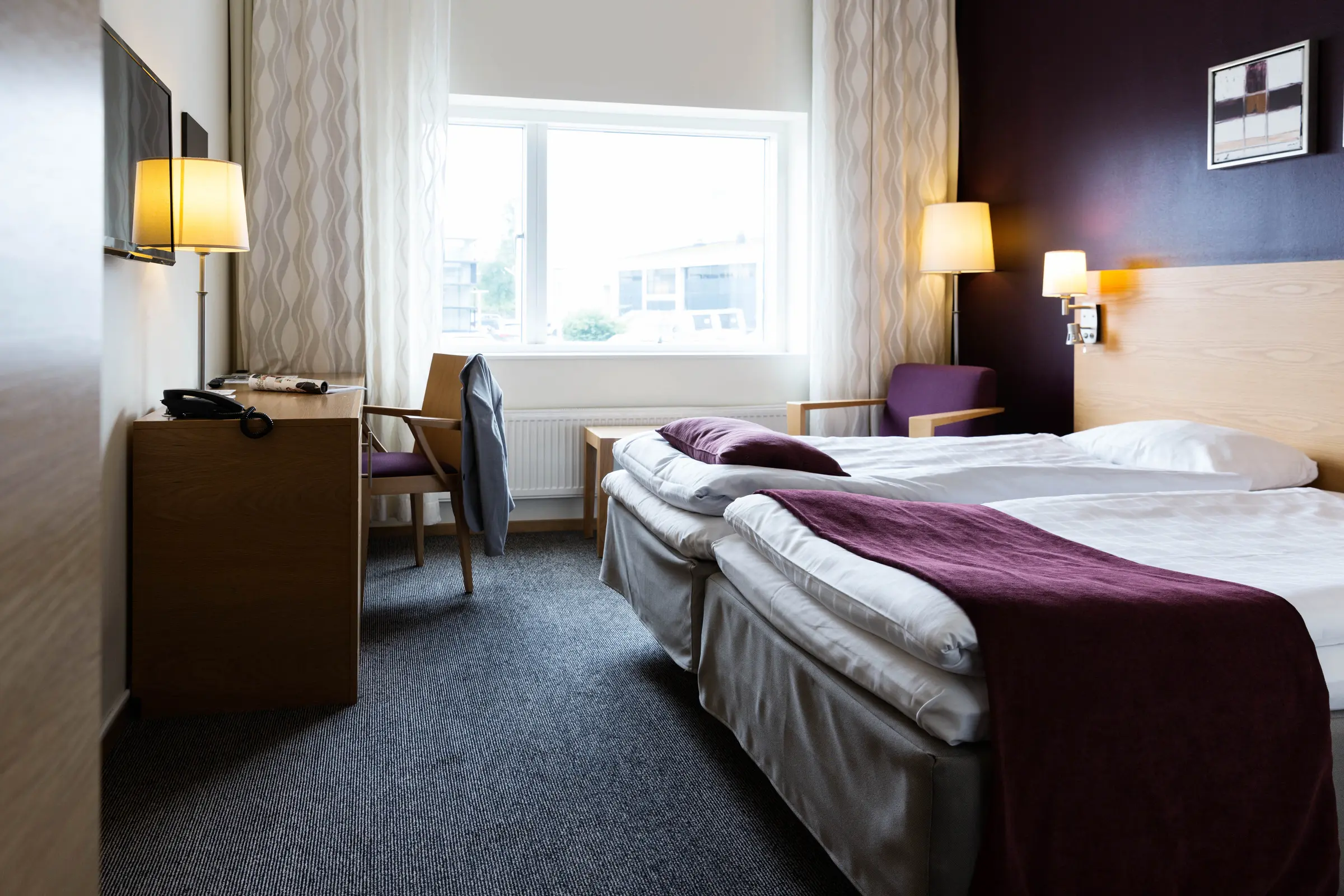 Standard room Scandic Aalborg City