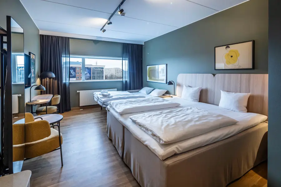 standard family room at scandic sydhavnen in copenhagen