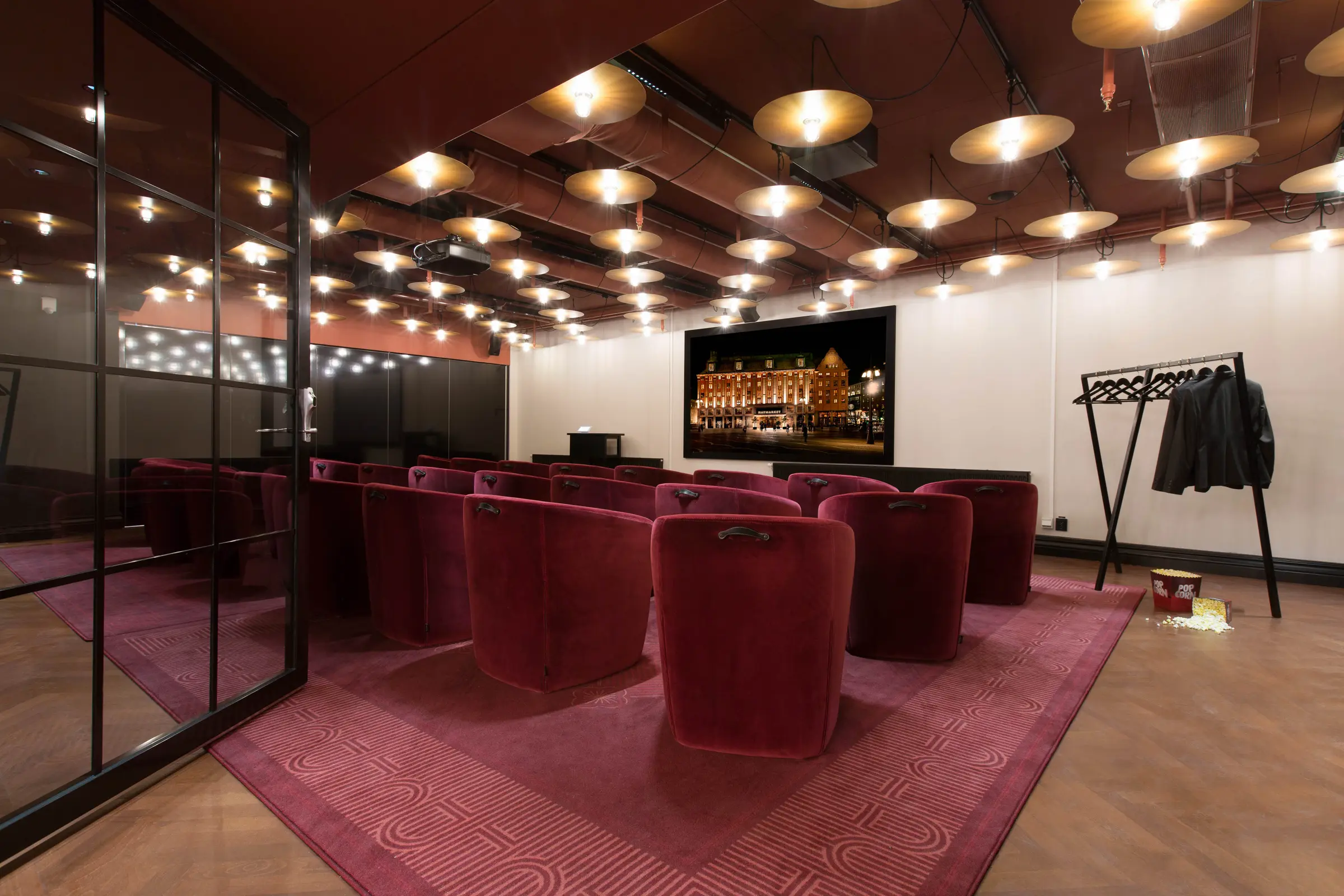 Meeting room cinema Haymarket by Scandic