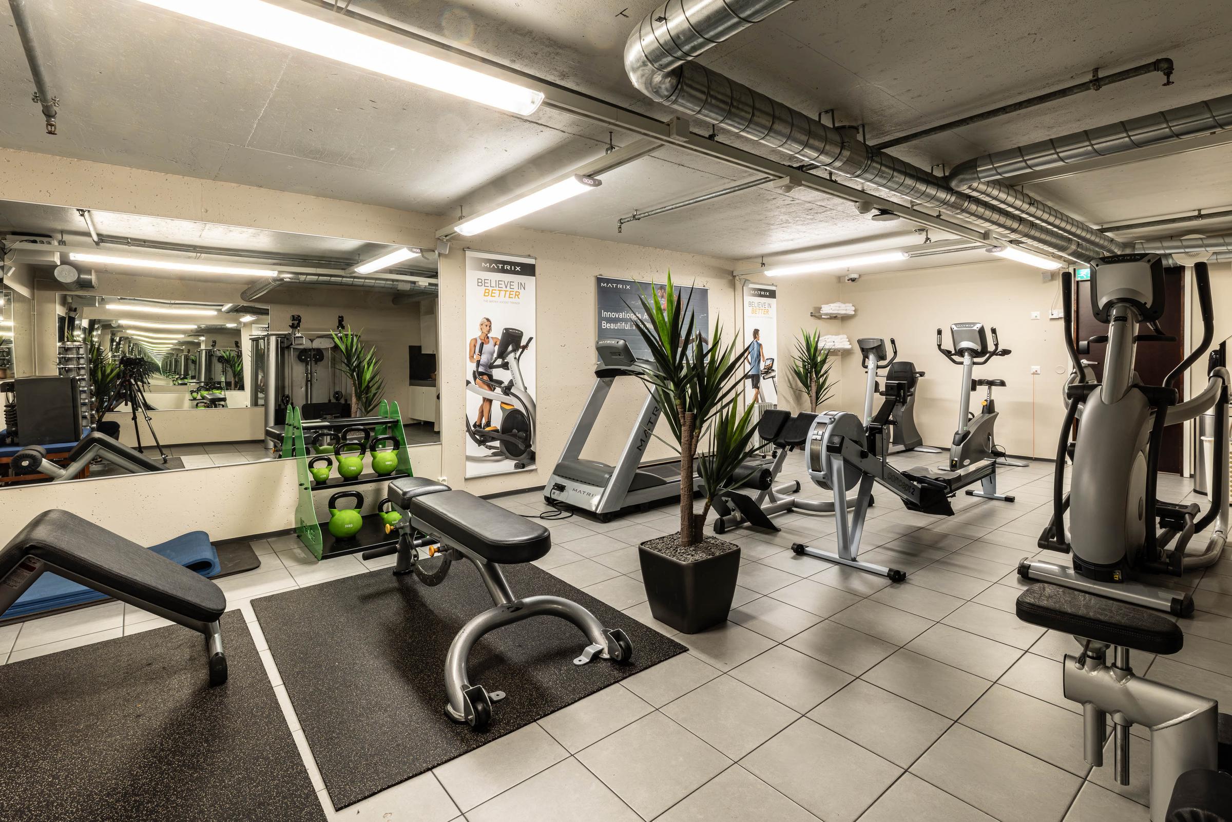 gym at scandic postitalo