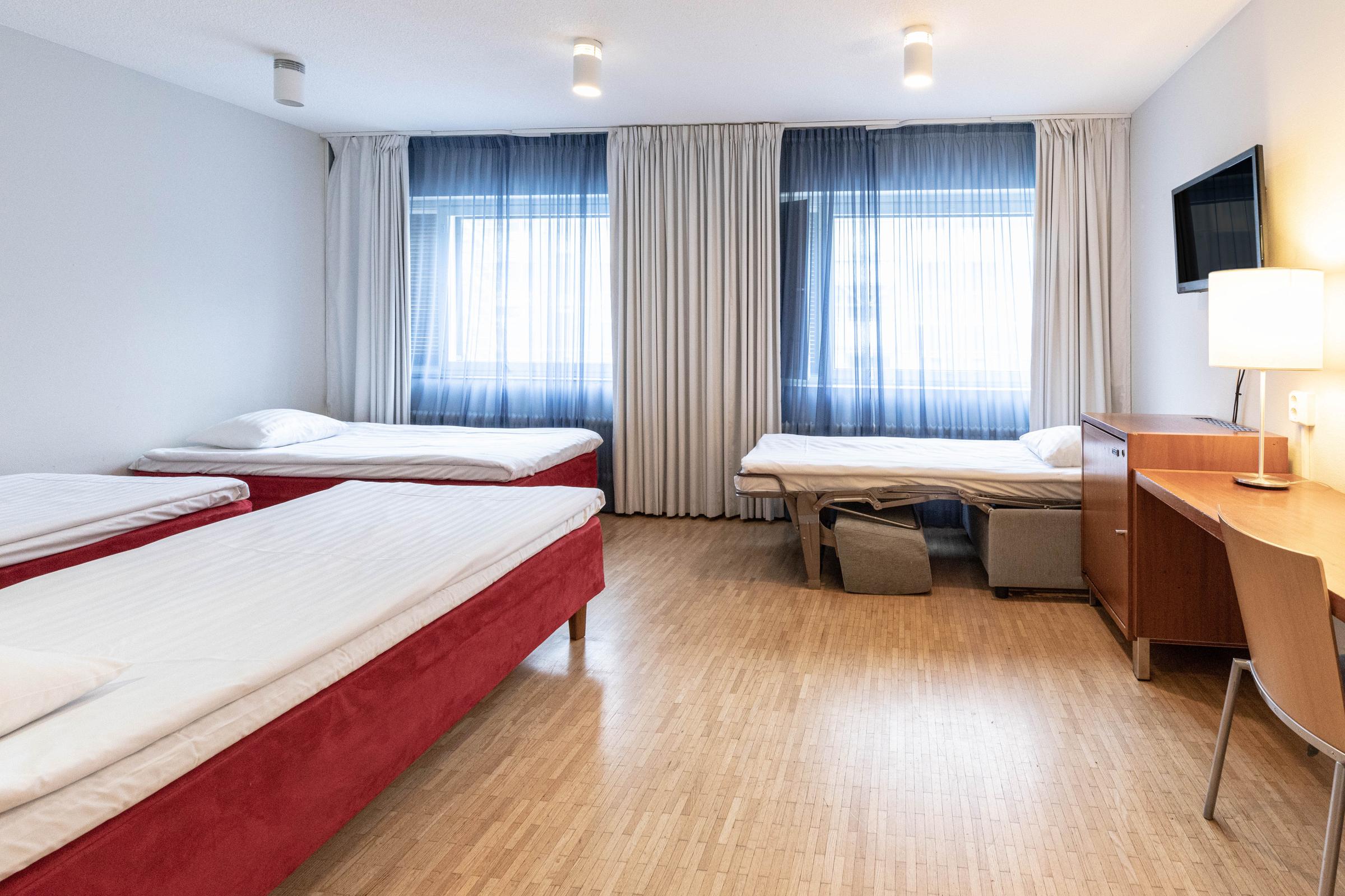 room standard family four at scandic atrium in turku finland