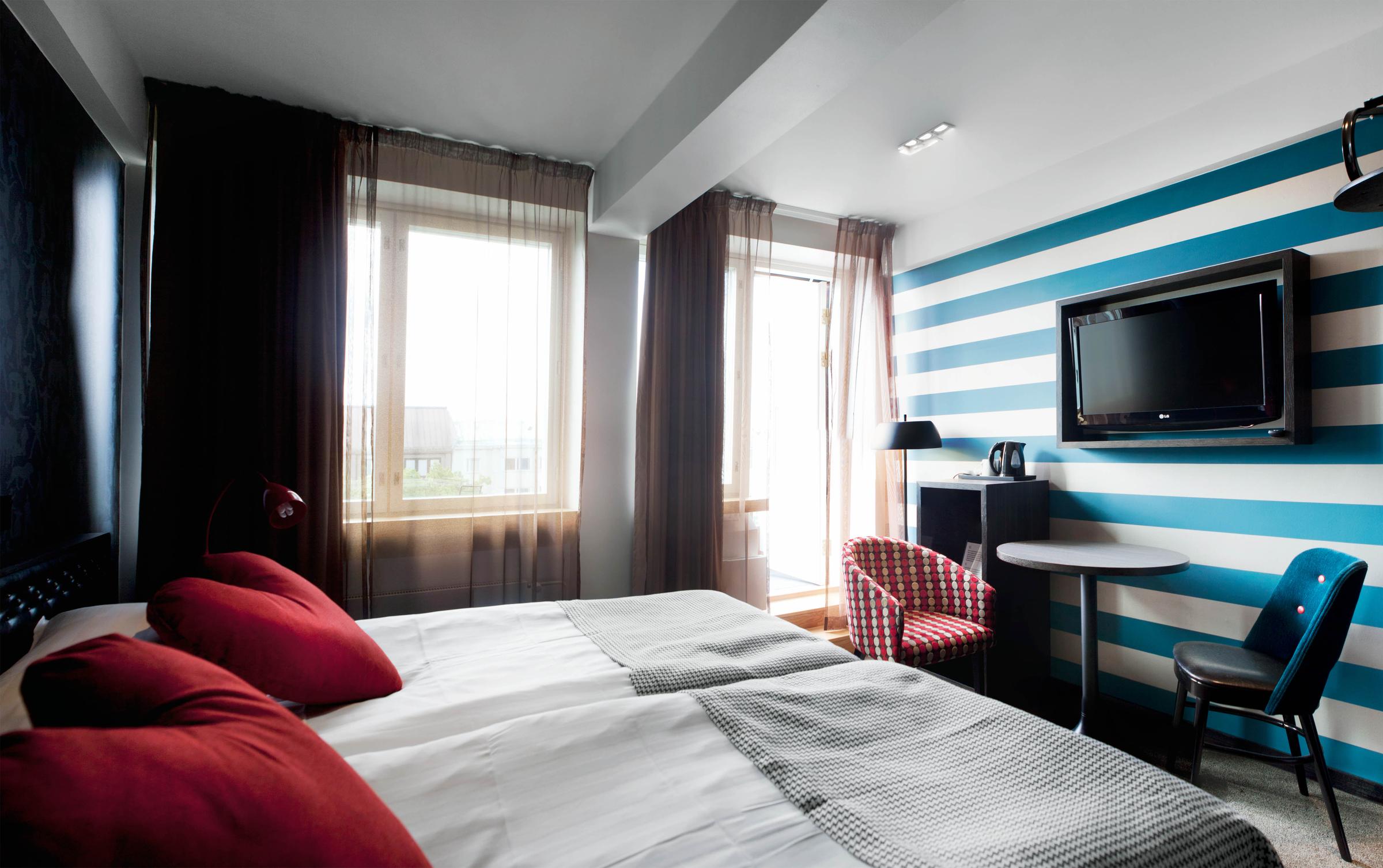 Scandic Paasi, superior room, twin bed