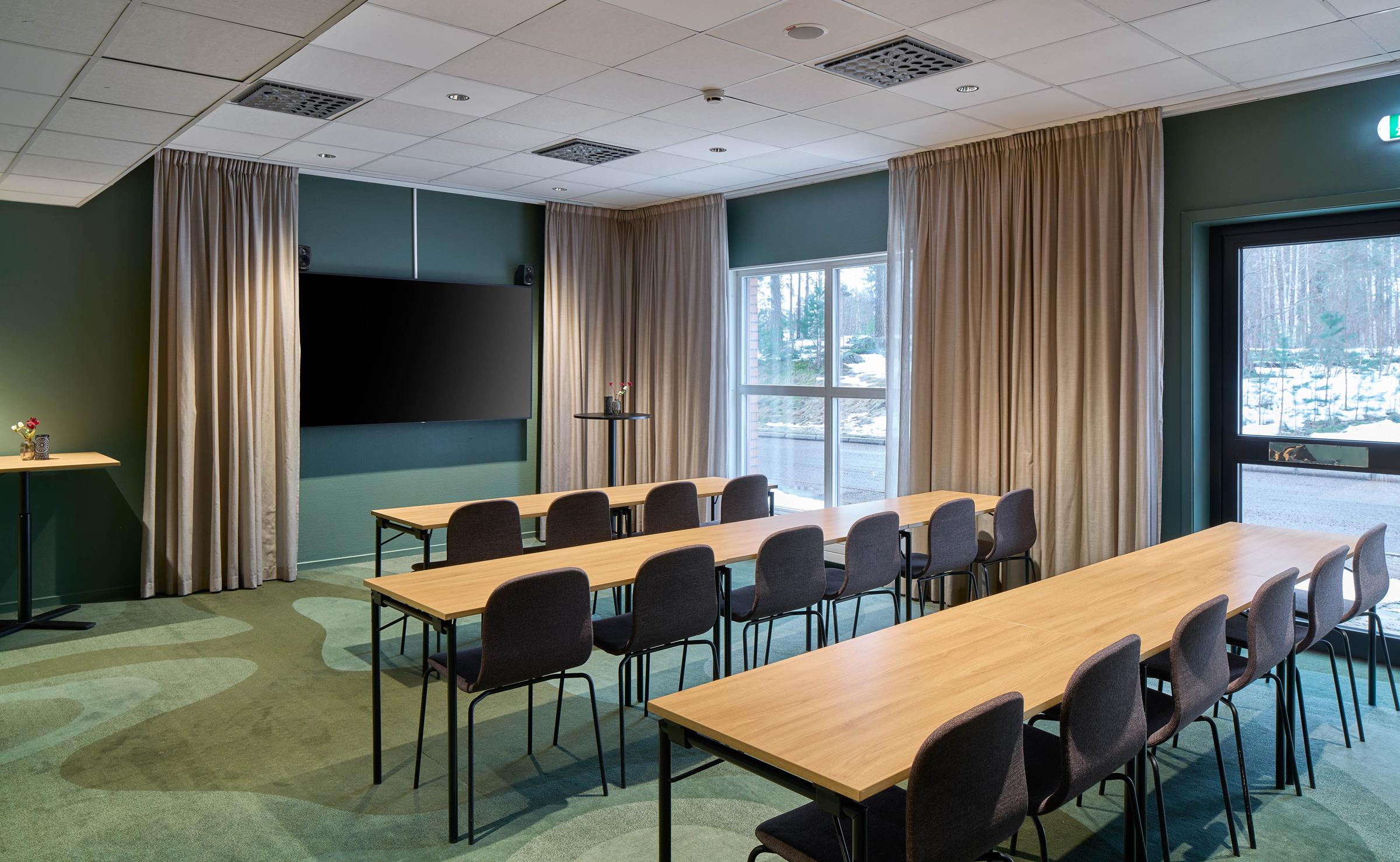 meeting room at scandic lugnet in falun