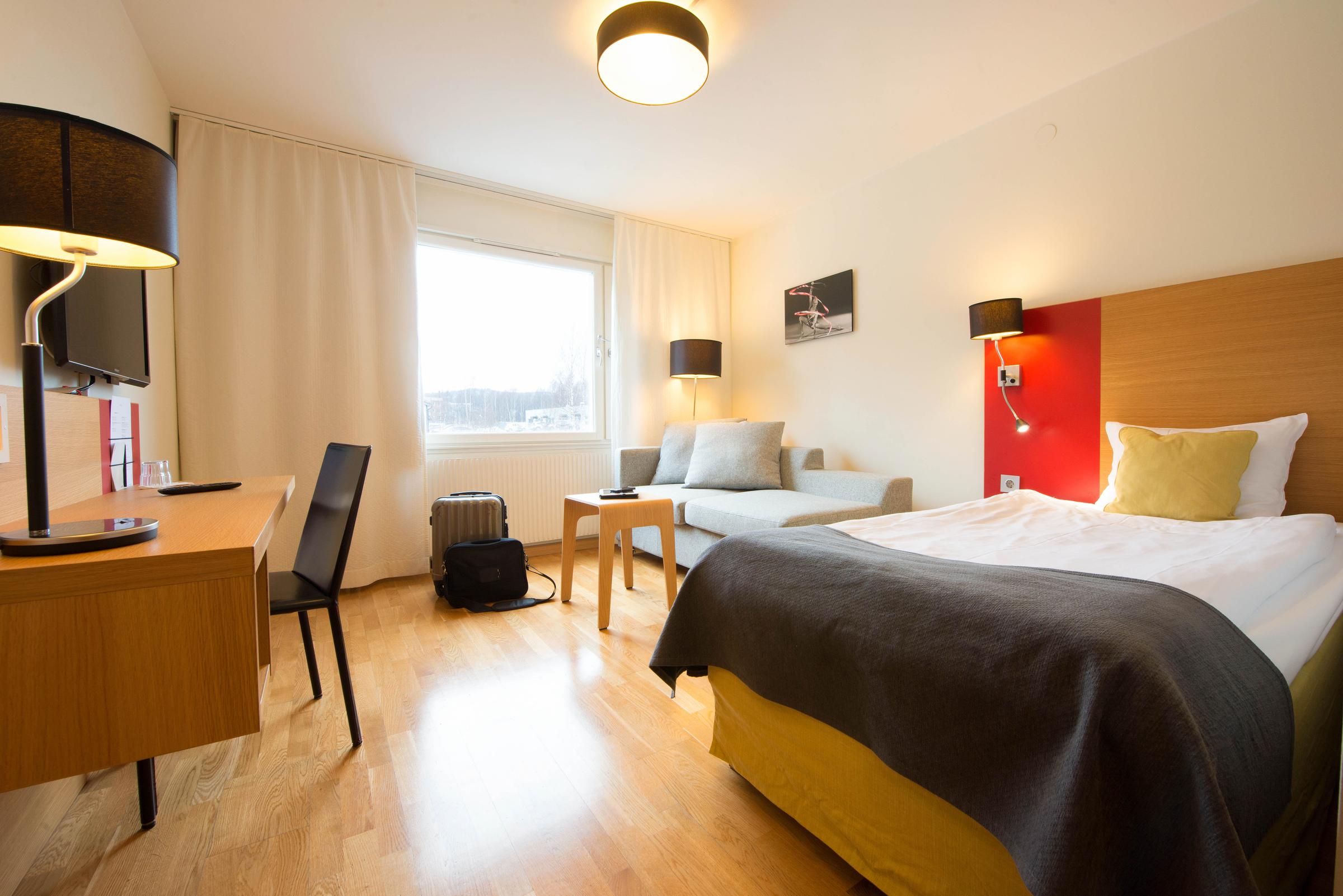 Single standard room at scandic ornskoldsvik