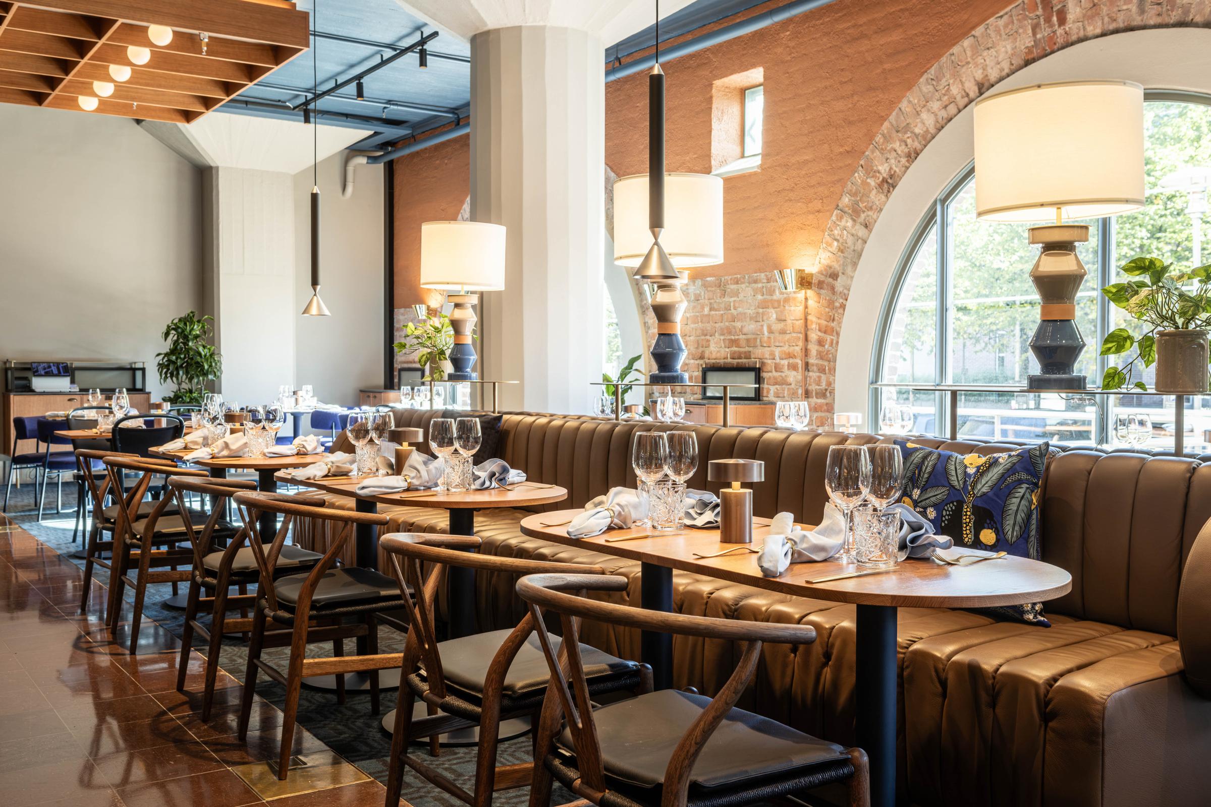 restaurant at scandic grand marina in helsinki
