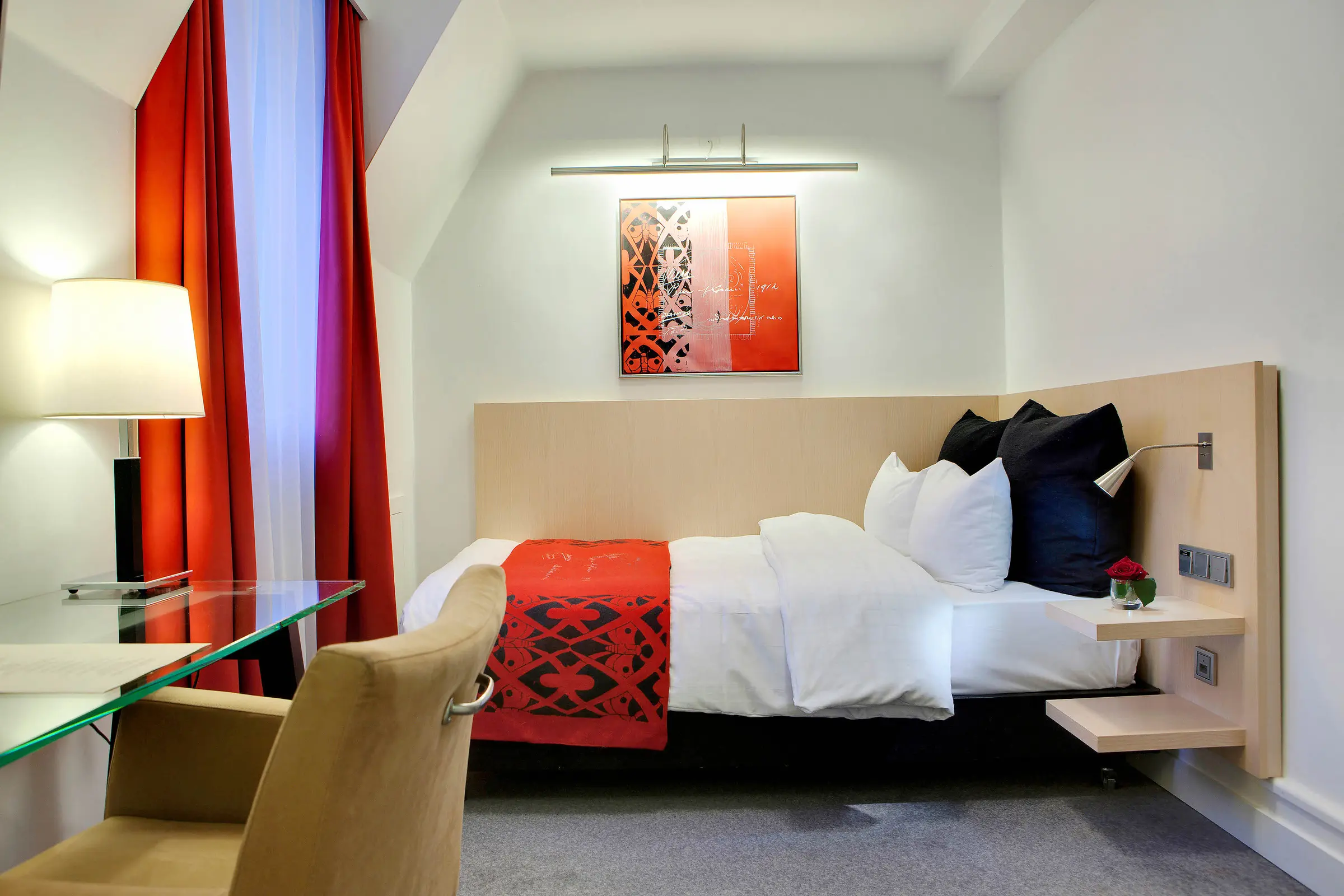 Standard room of Scandic Palace Hotel in Copenhagen