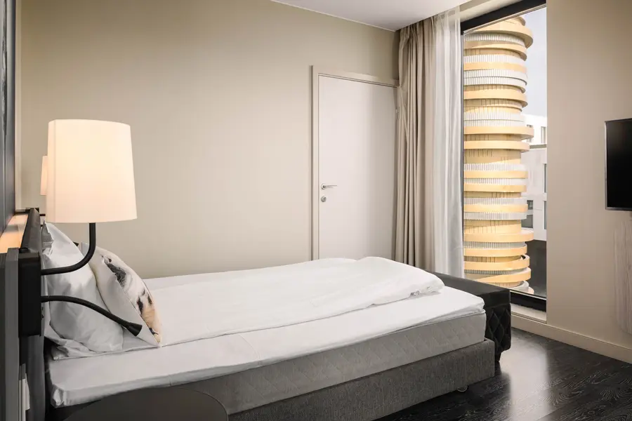 standard accessible room at scandic fornebu