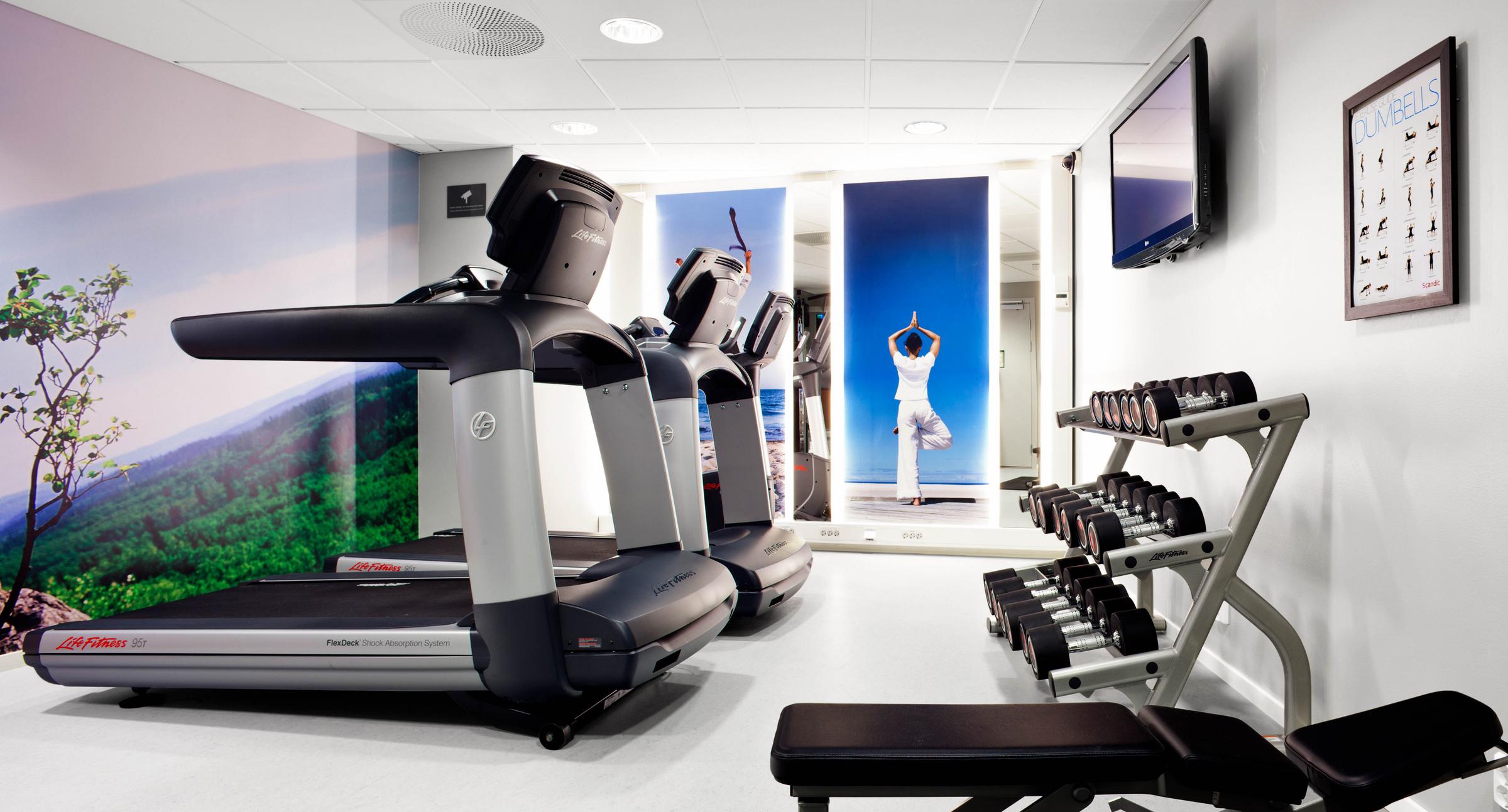 Scandic Vulkan, gym, training facilities