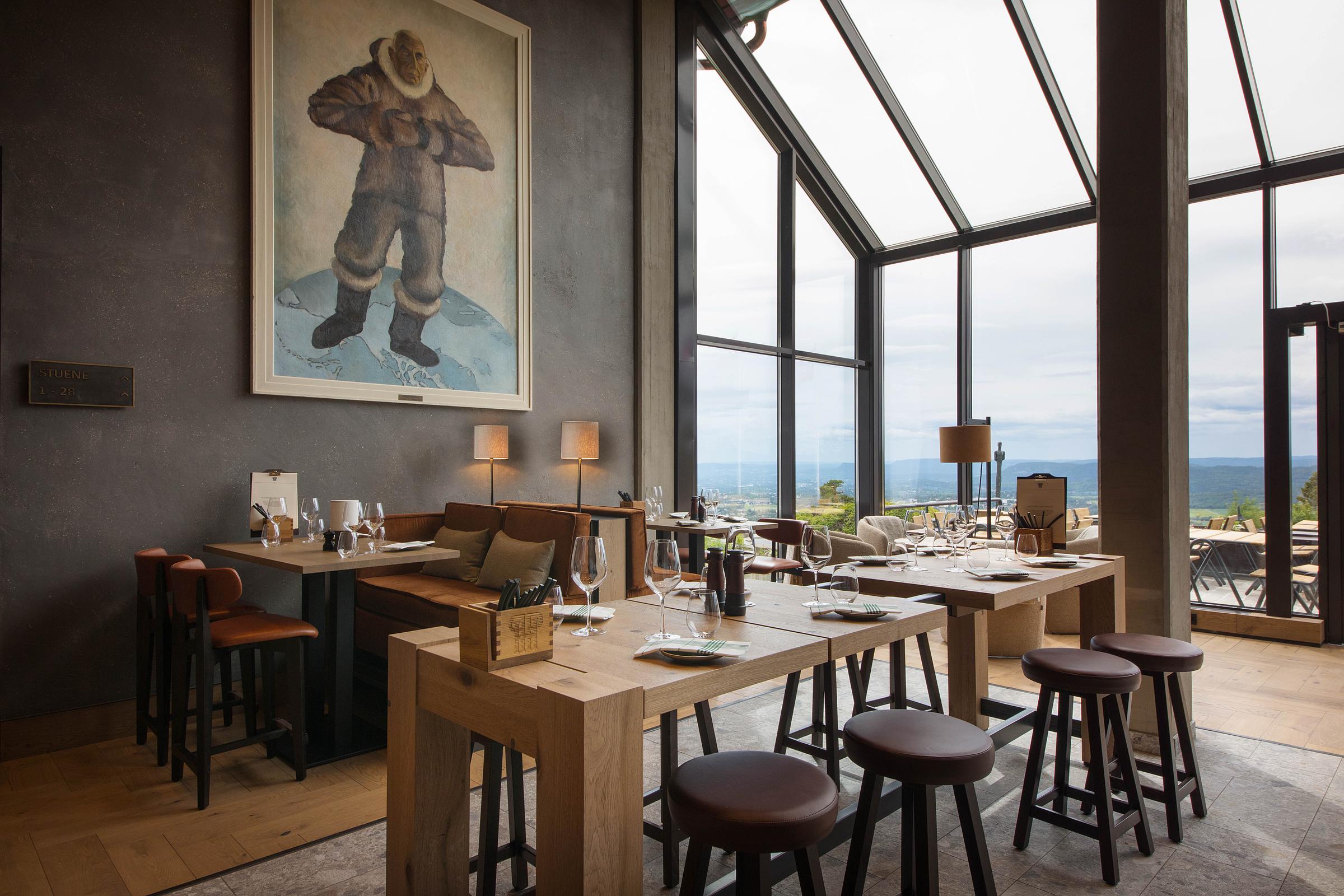 Restaurant at Scandic Holmenkollen Park in Oslo