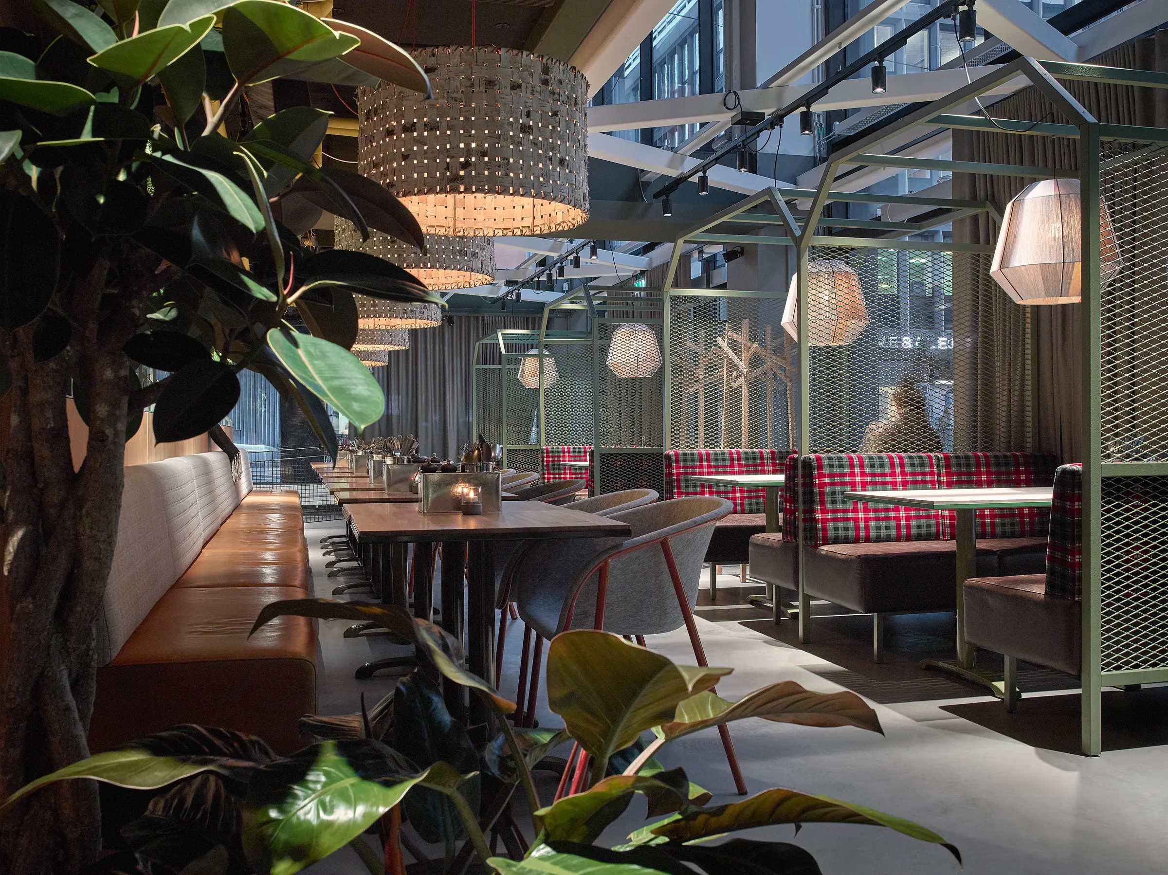roots cafe at downtown camper by scandic in stockholm sweden