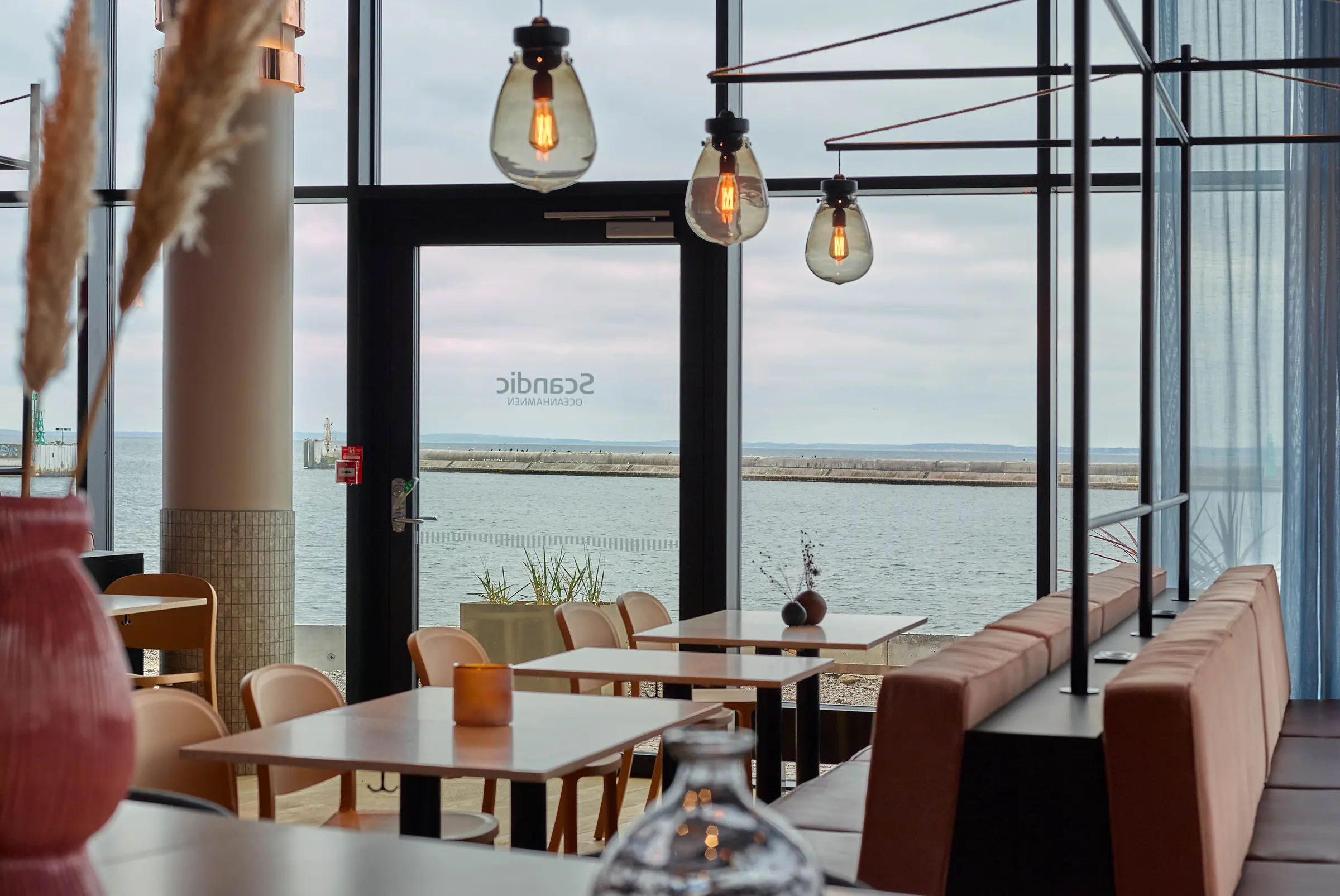 Interior detail at hotel Scandic Oceanhamnen