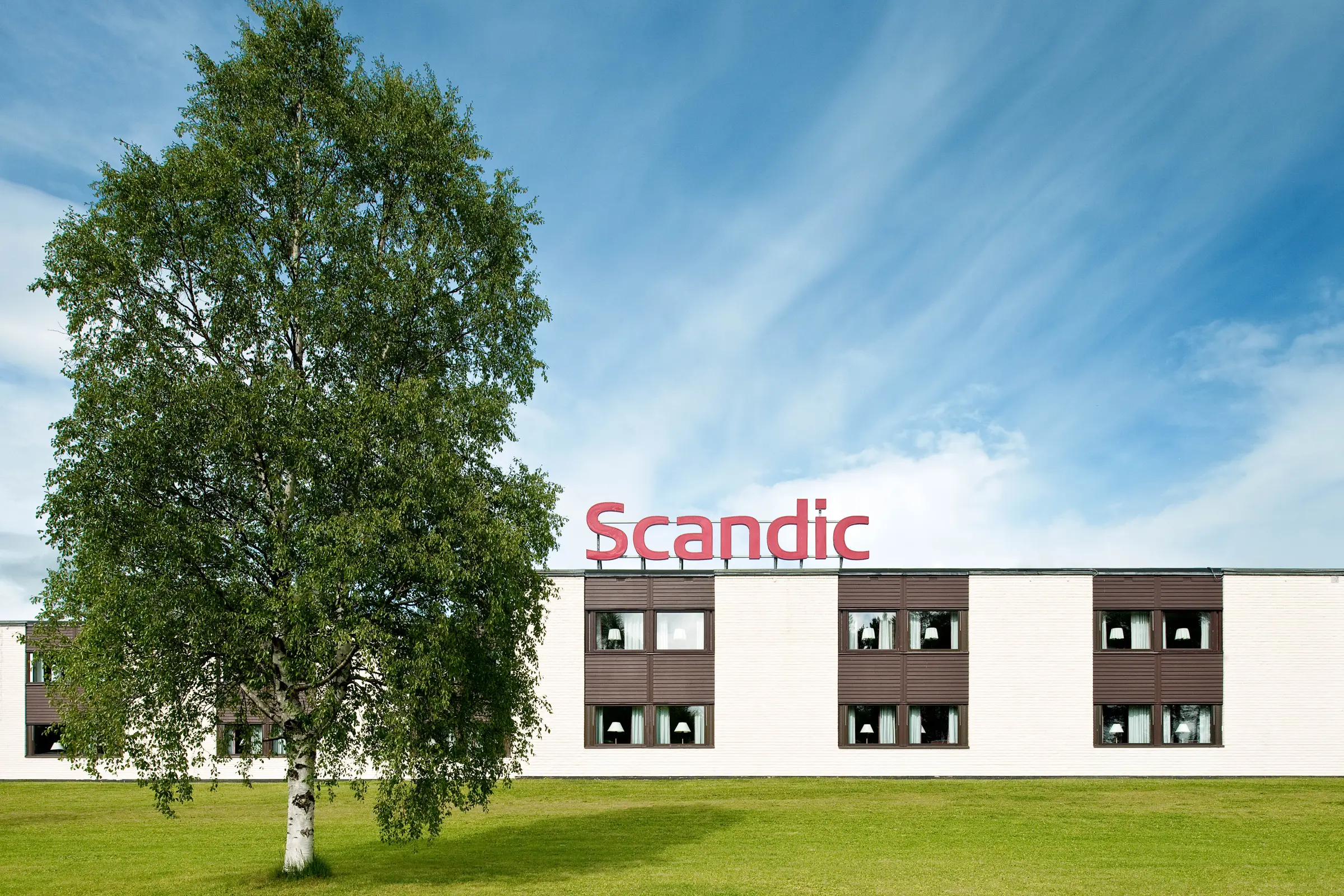 Exterior facade of Scandic Östersund Syd