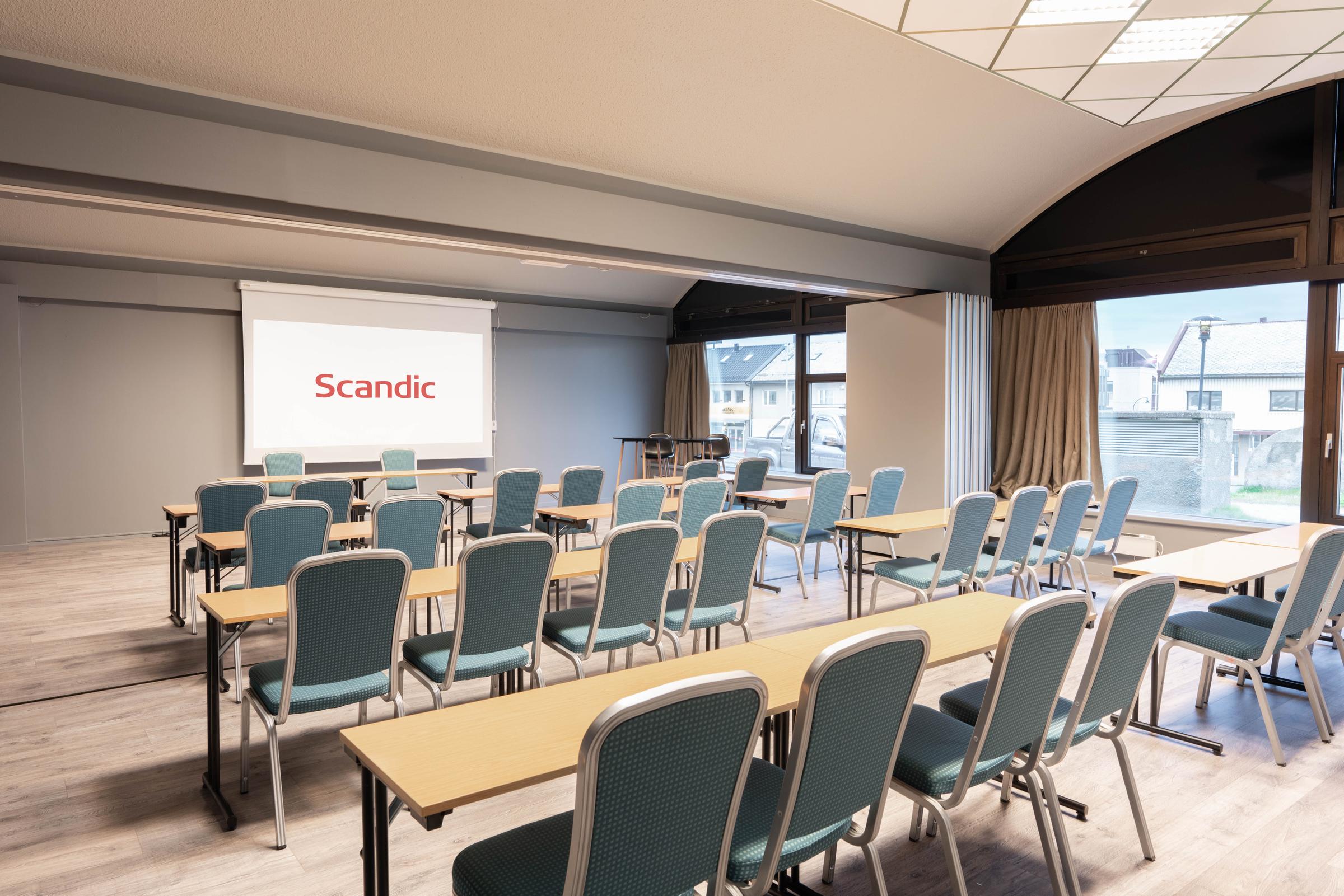 Meeting room at Scandic Vadso