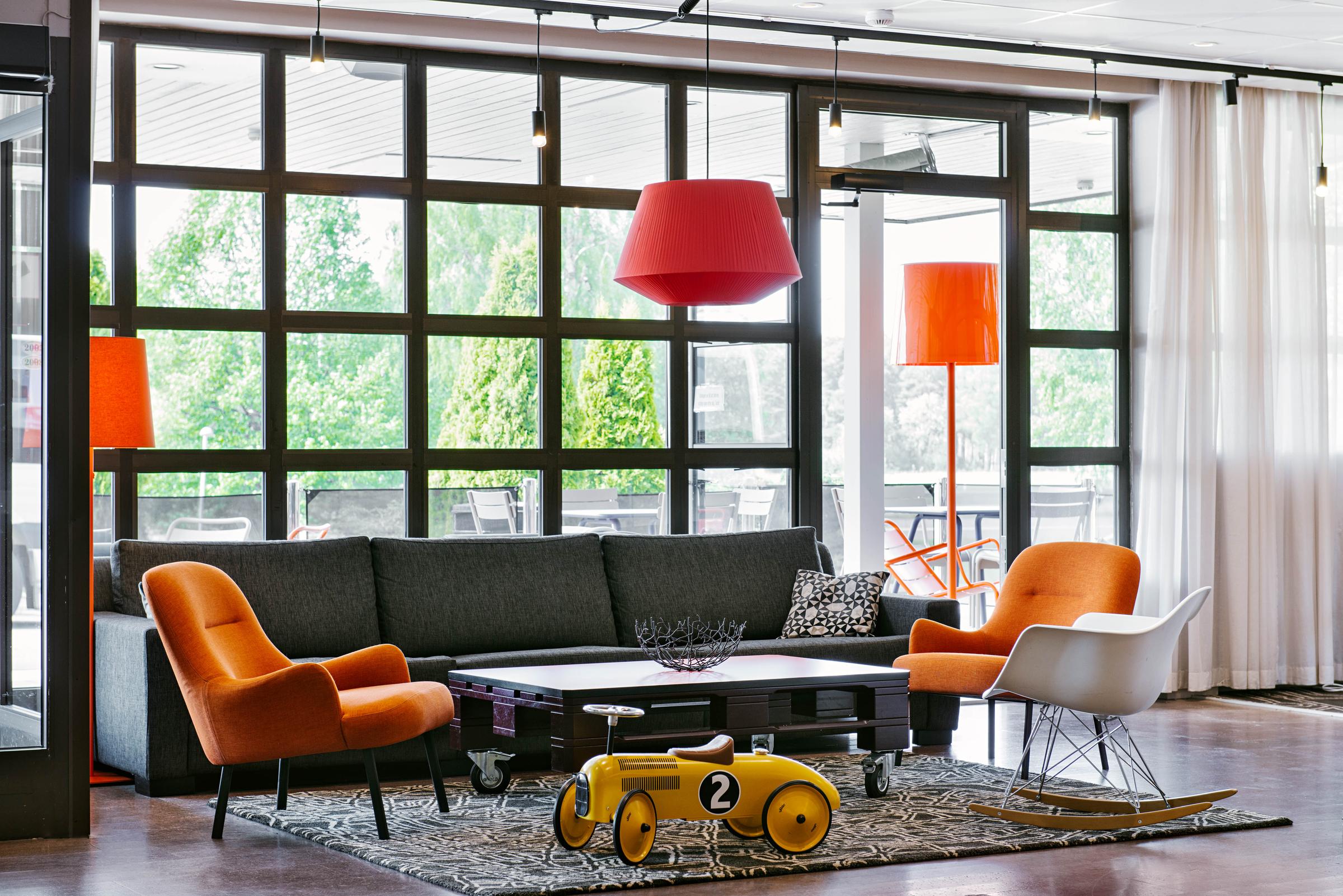 Lobby hotel Scandic Klaralven Karlstad