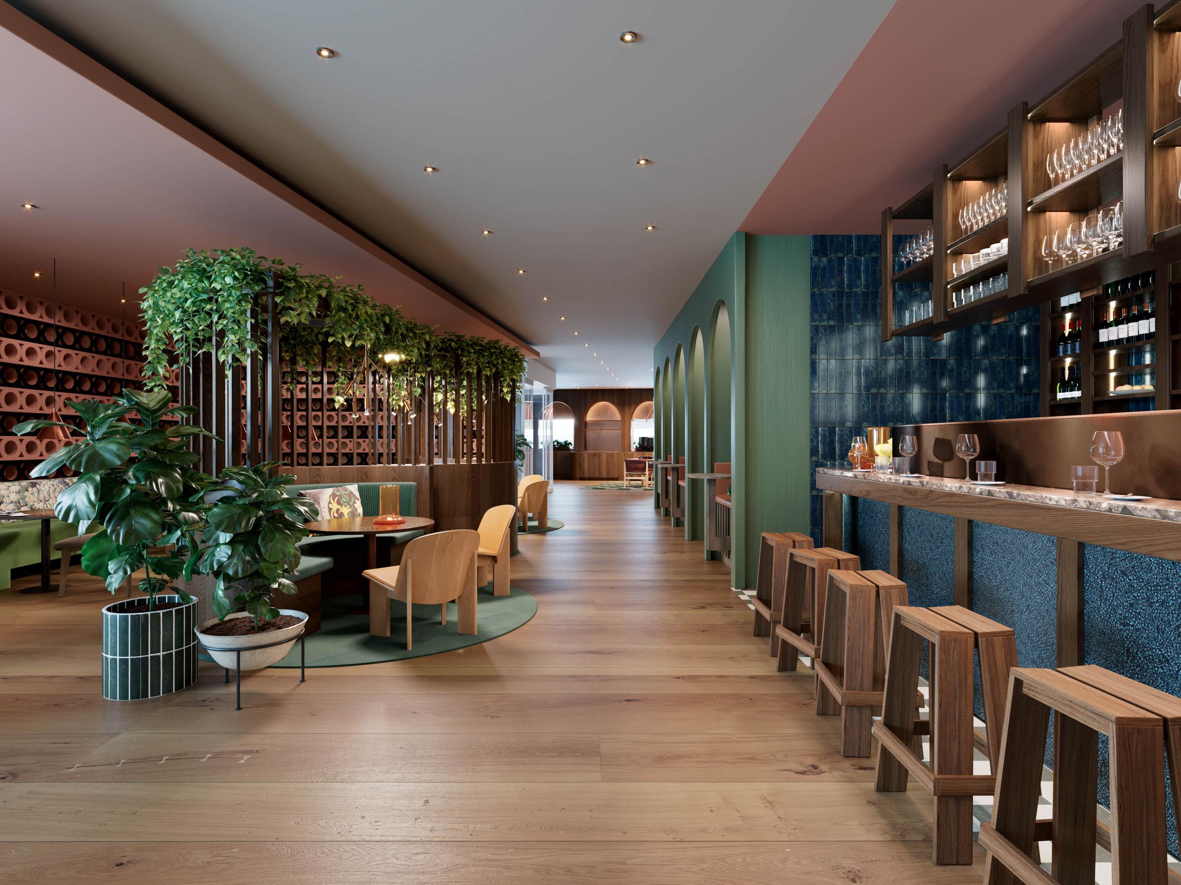 Lounge bar at Scandic Stuttgart Europaviertel