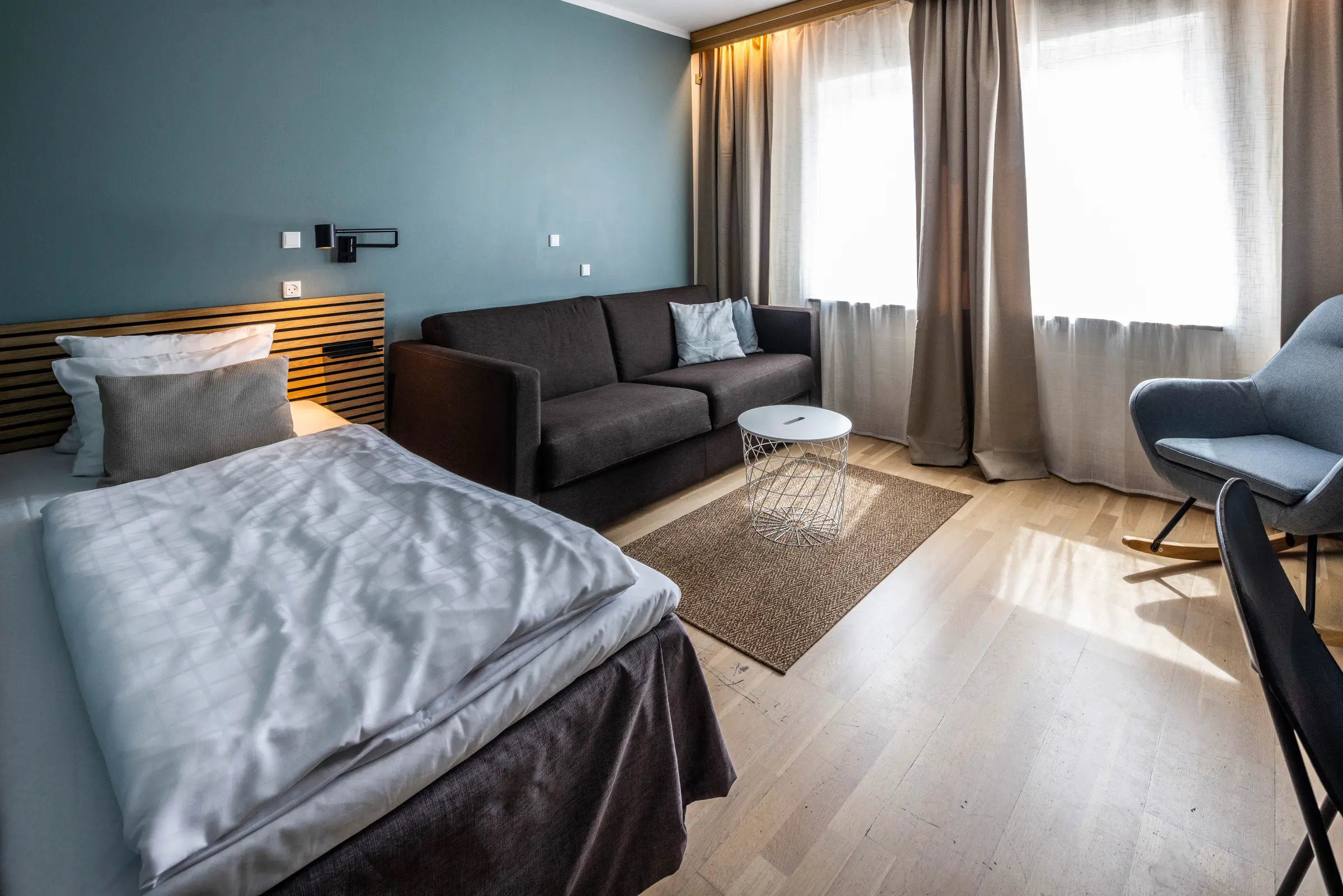 Sofabett im Standardzimmer im Scandic Ringsted