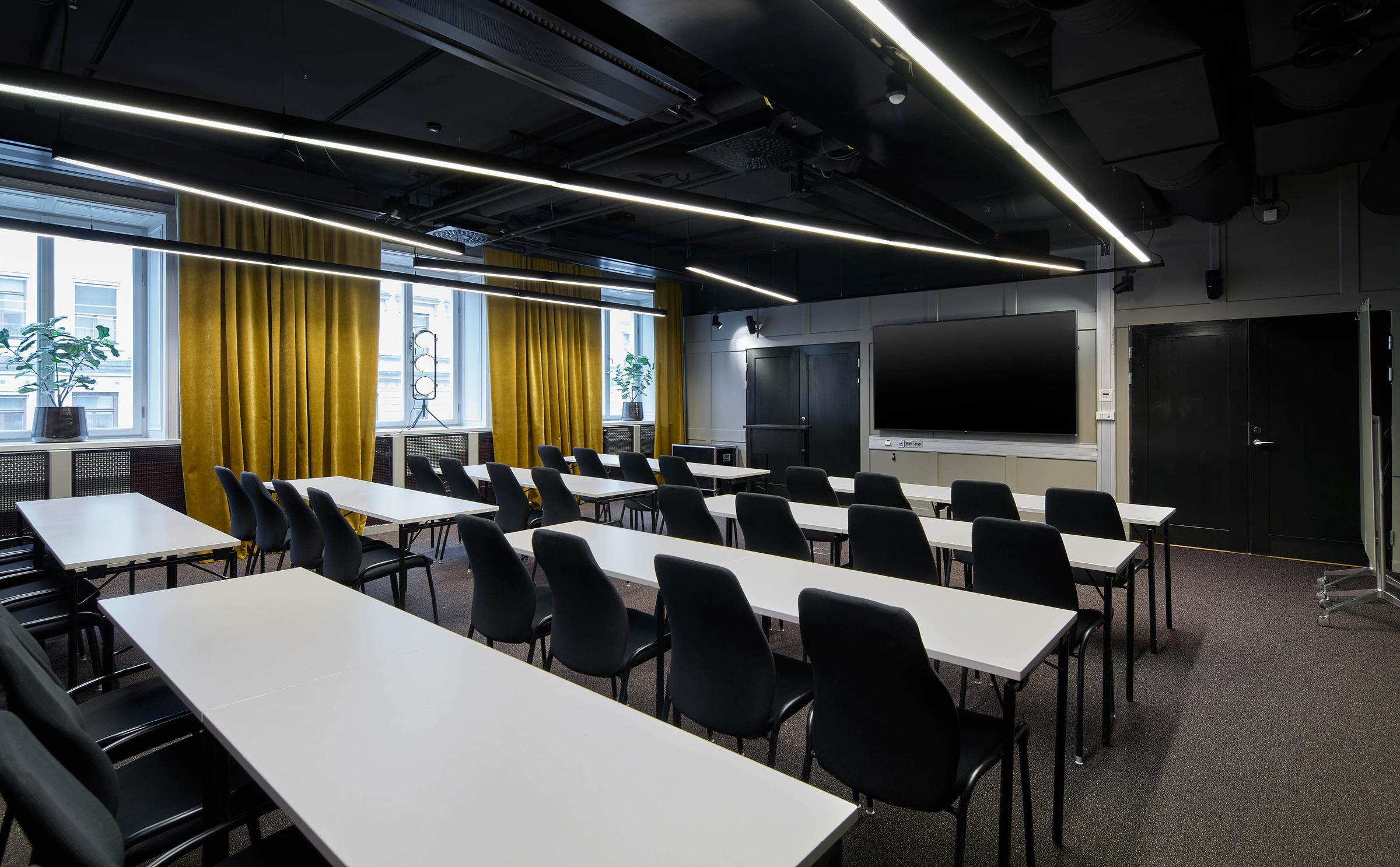meeting room at scandic grand central in stockholm