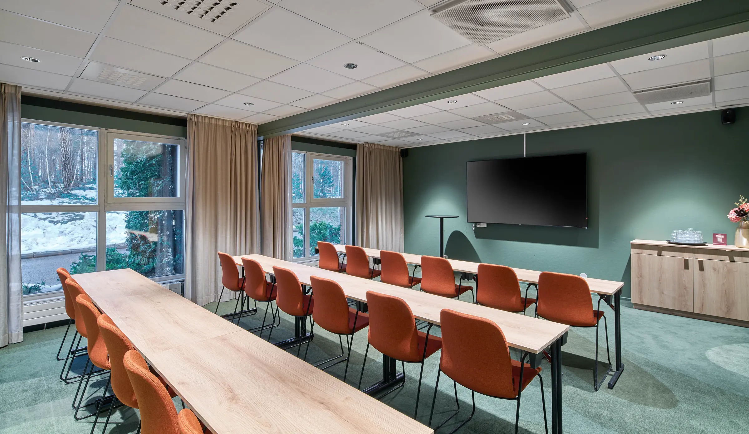 meeting room at scandic lugnet in falun