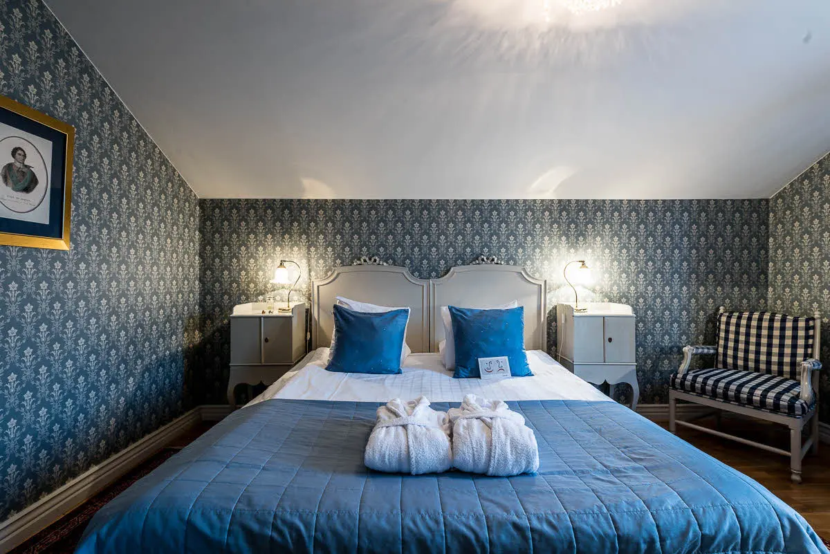 Superior room bed Scandic Gamla Stan Stockholm