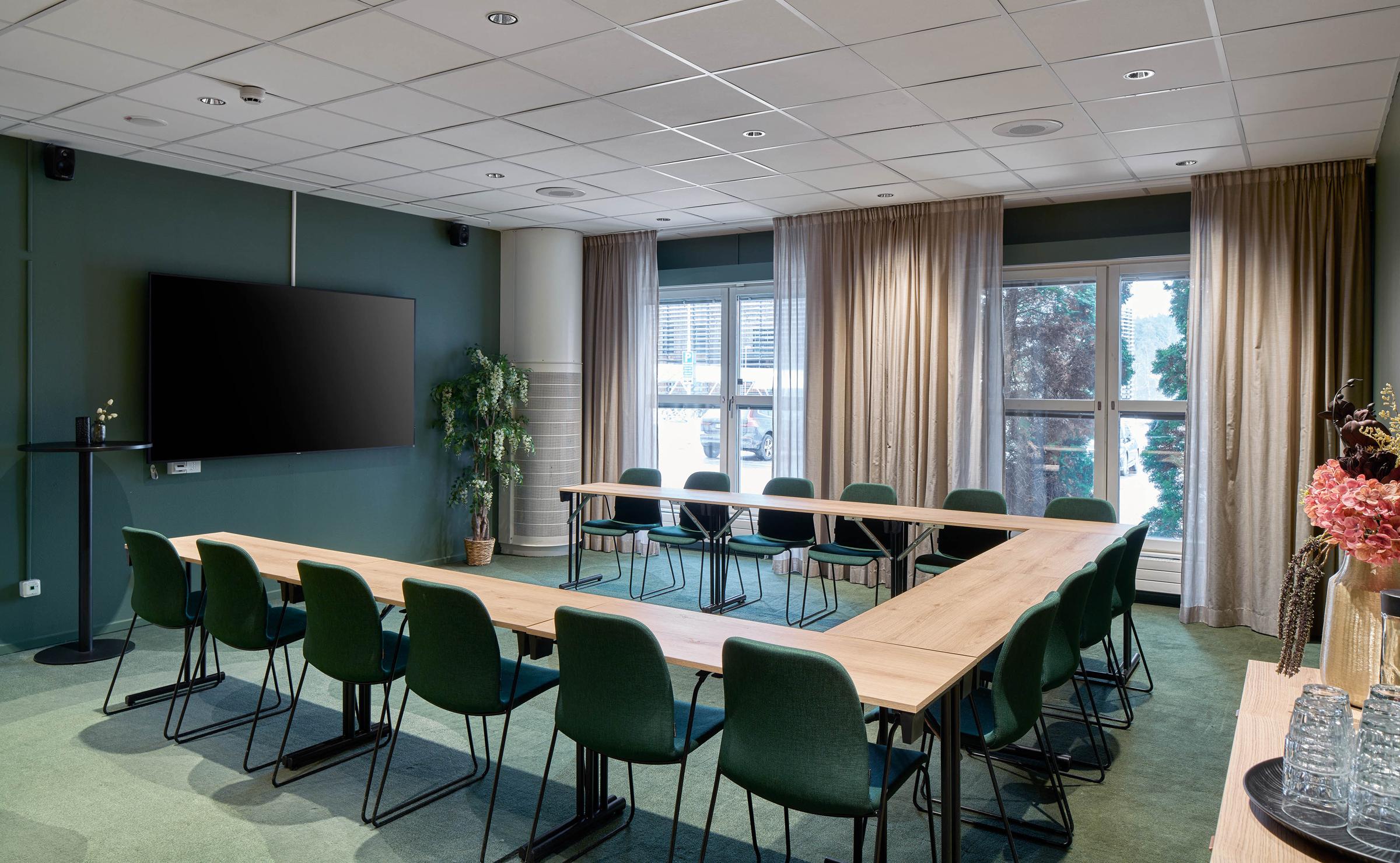 meeting room at scandic lugnet in falun