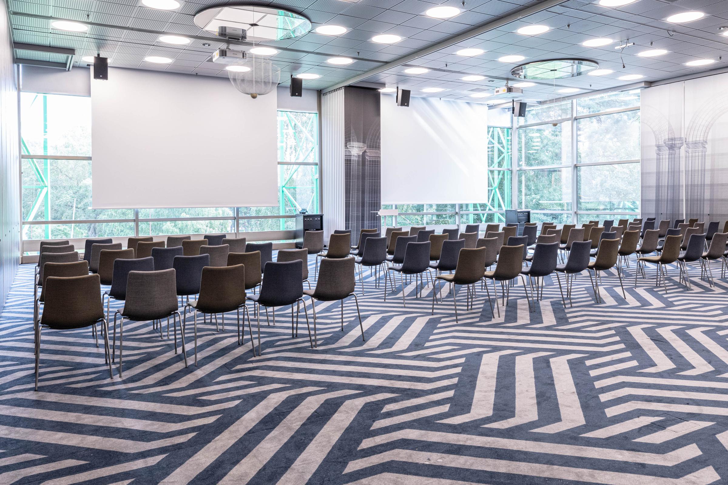 meeting room henrika theatre style at scandic rosendahl in tampere finland