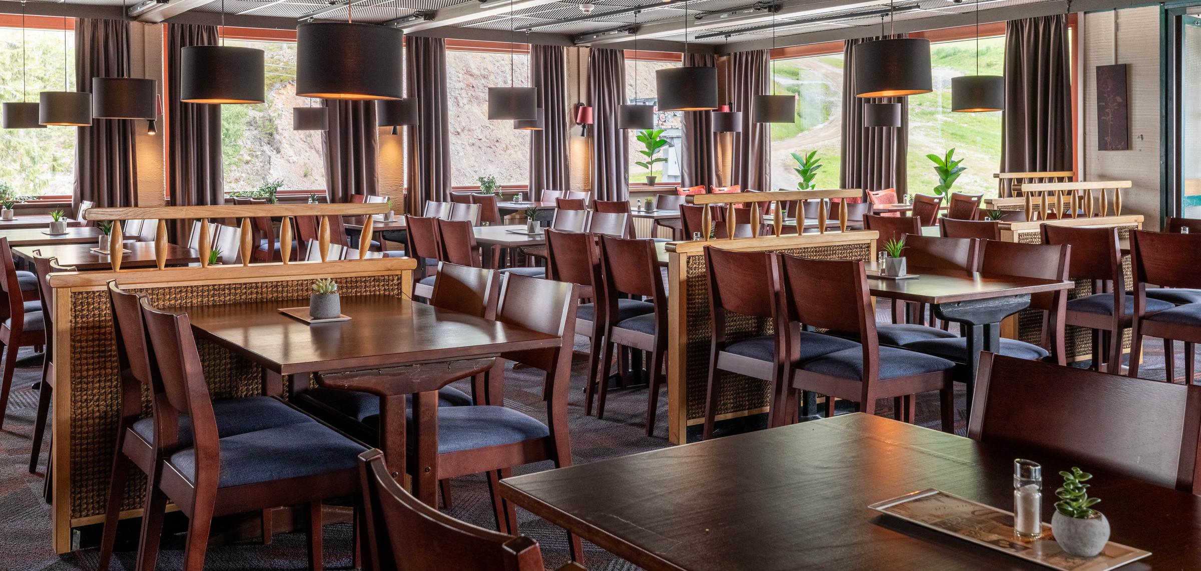 restaurant rukahovi at scandic rukahovi in rukatunturi finland