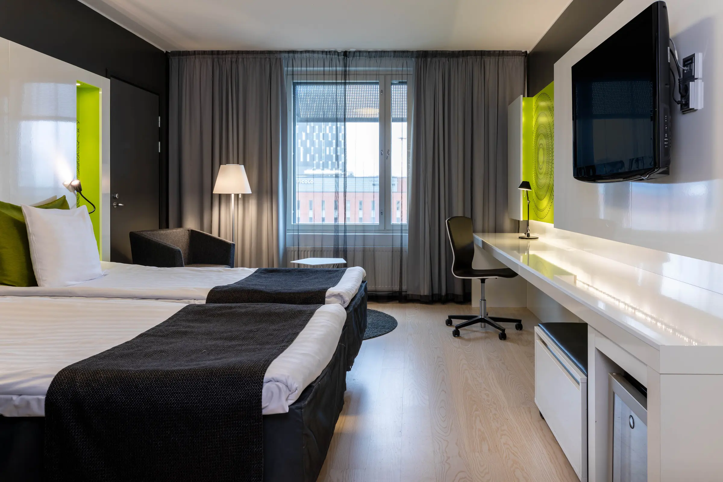 standard room at scandic tampere station