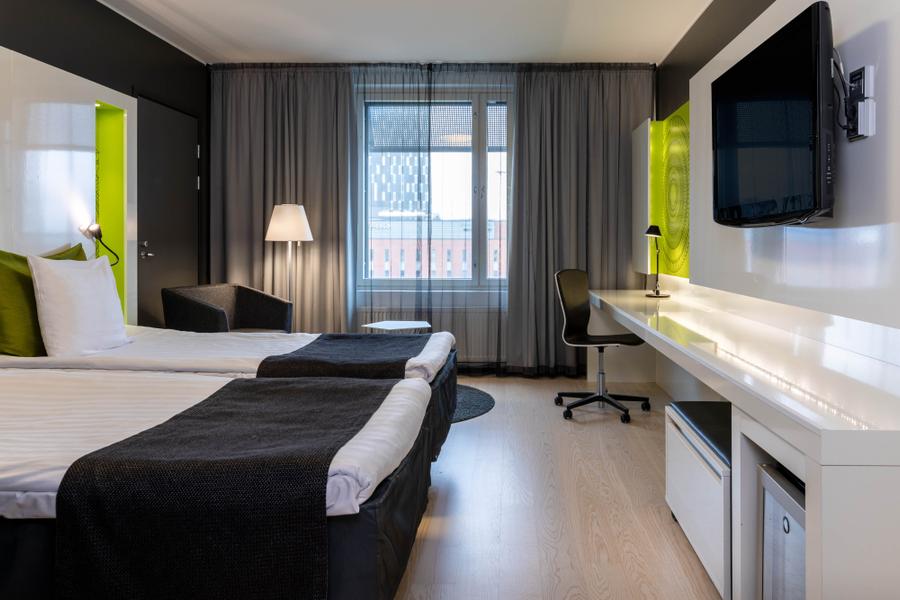 standard room at scandic tampere station