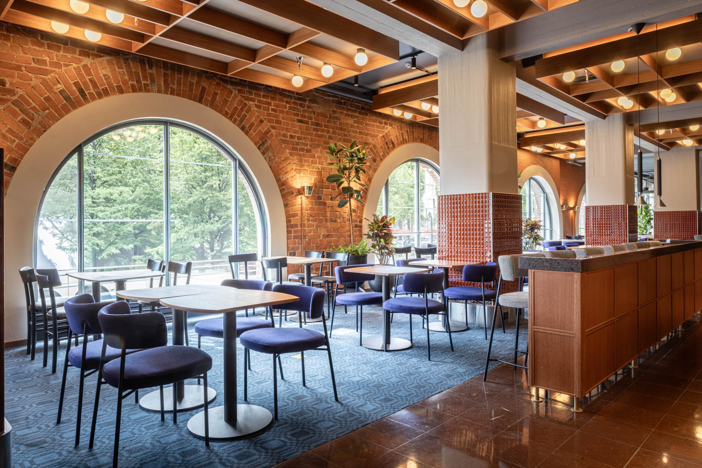 breakfast area at scandic grand marina in helsinki