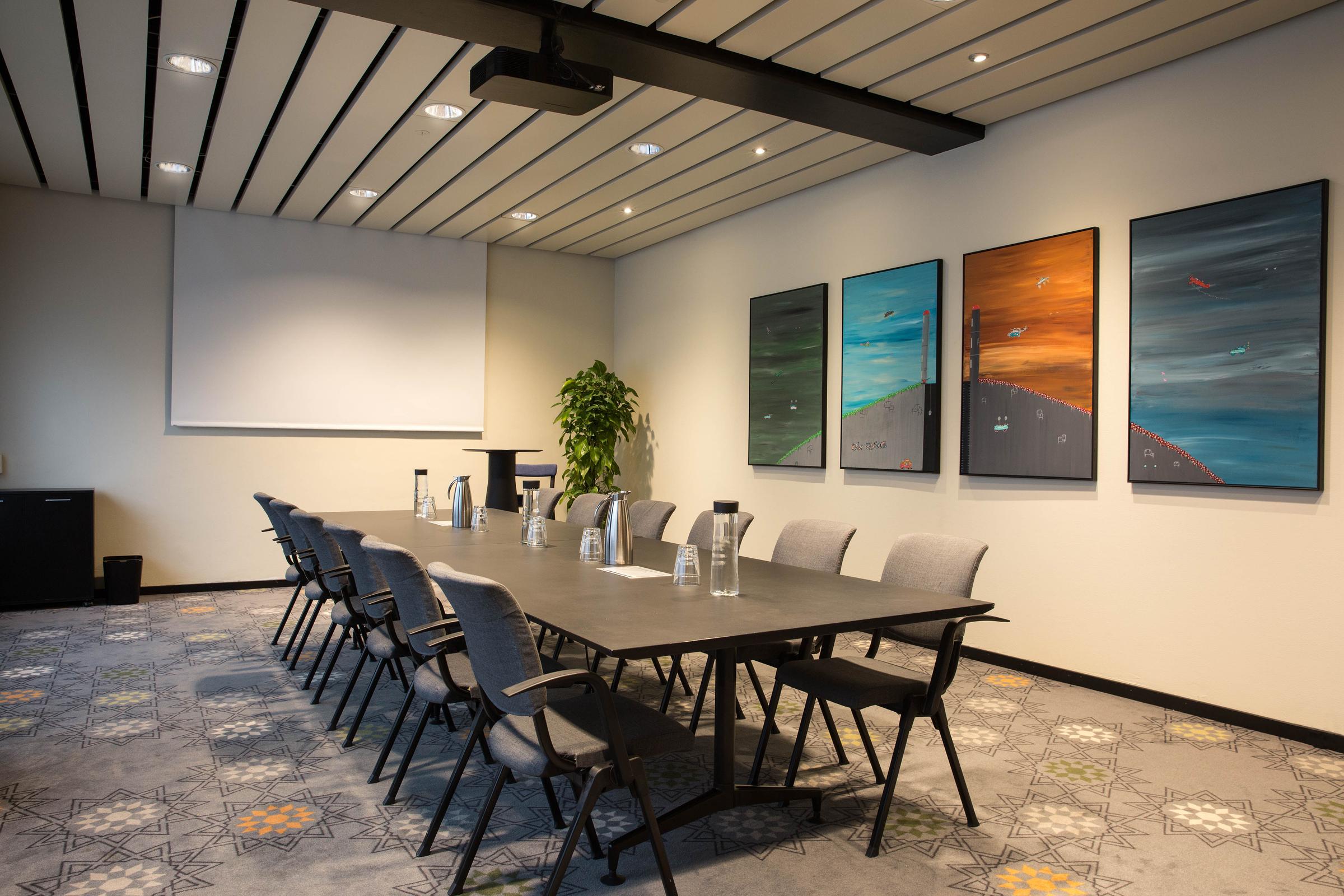meeting room at scandic regina in herning