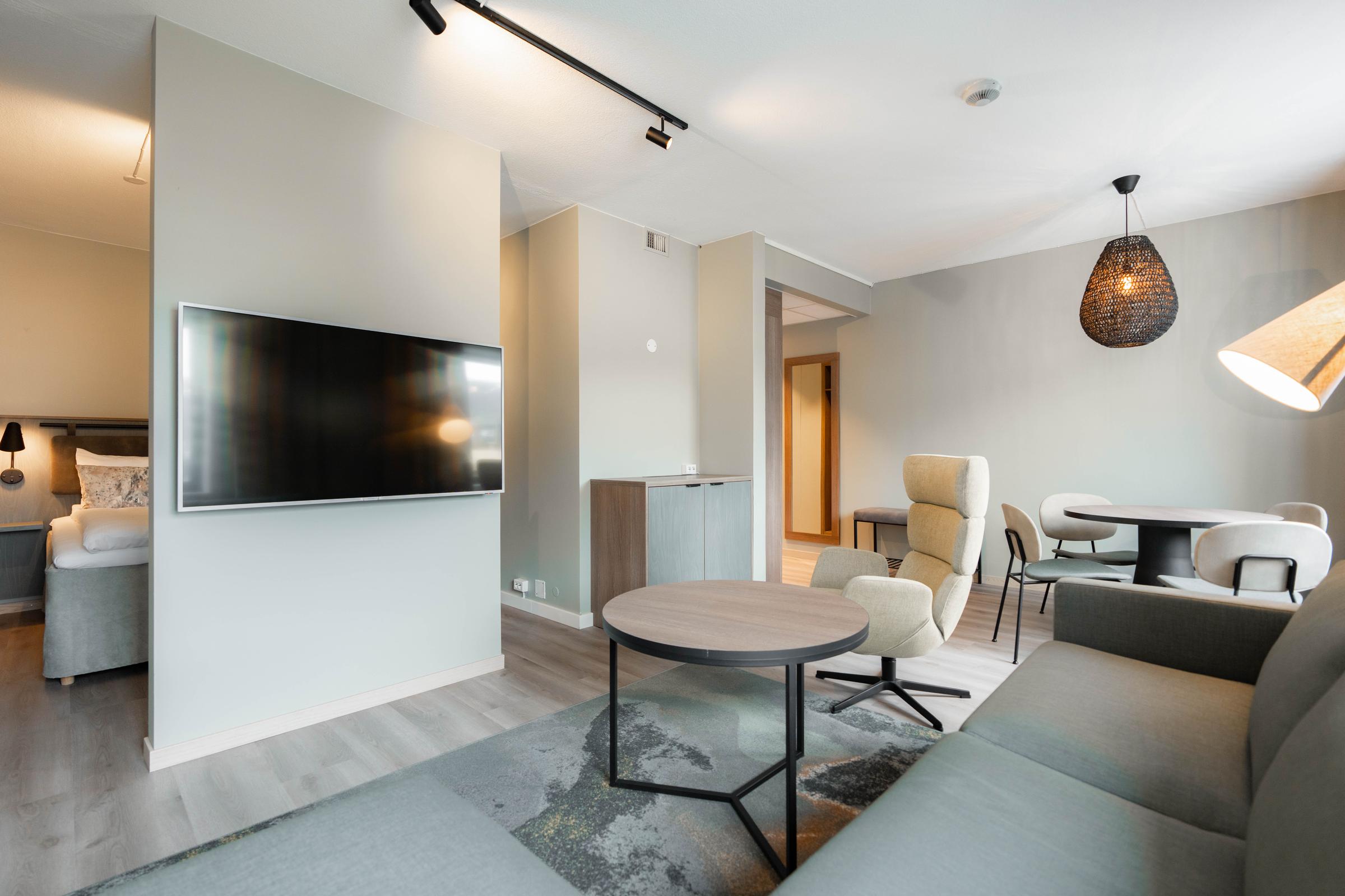 junior suite at scandic grand tromso in tromso
