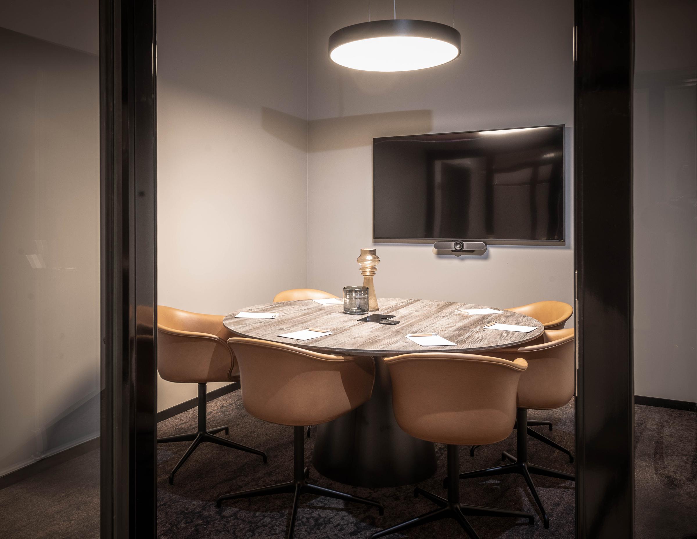 meeting room at scandic sortland