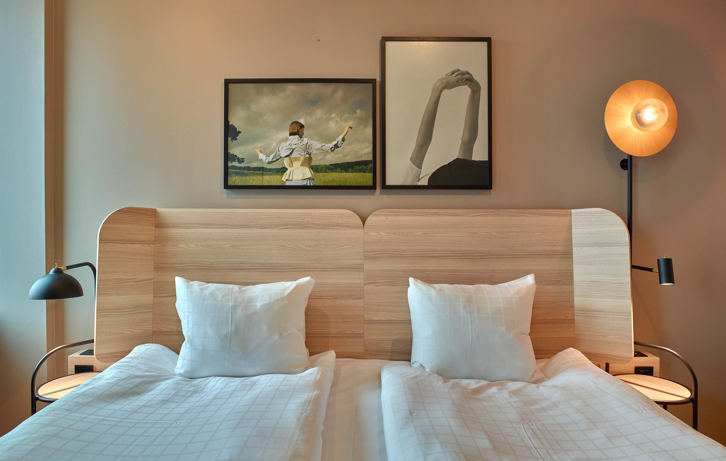 twin room at scandic orebro central