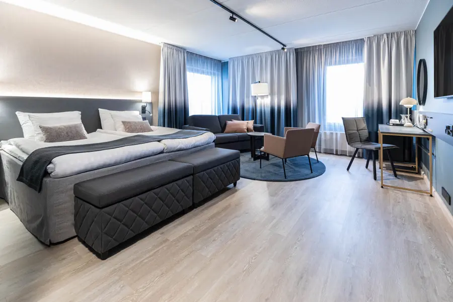 room superior plus at scandic jyvaskyla station in finland