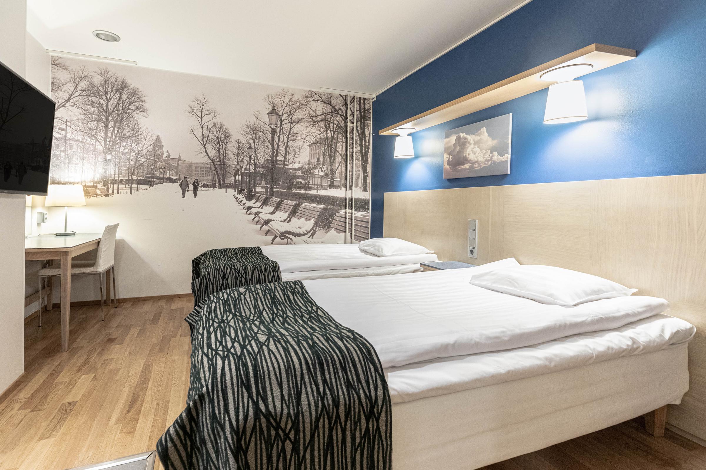 room cabin twin at scandic kallio in finland