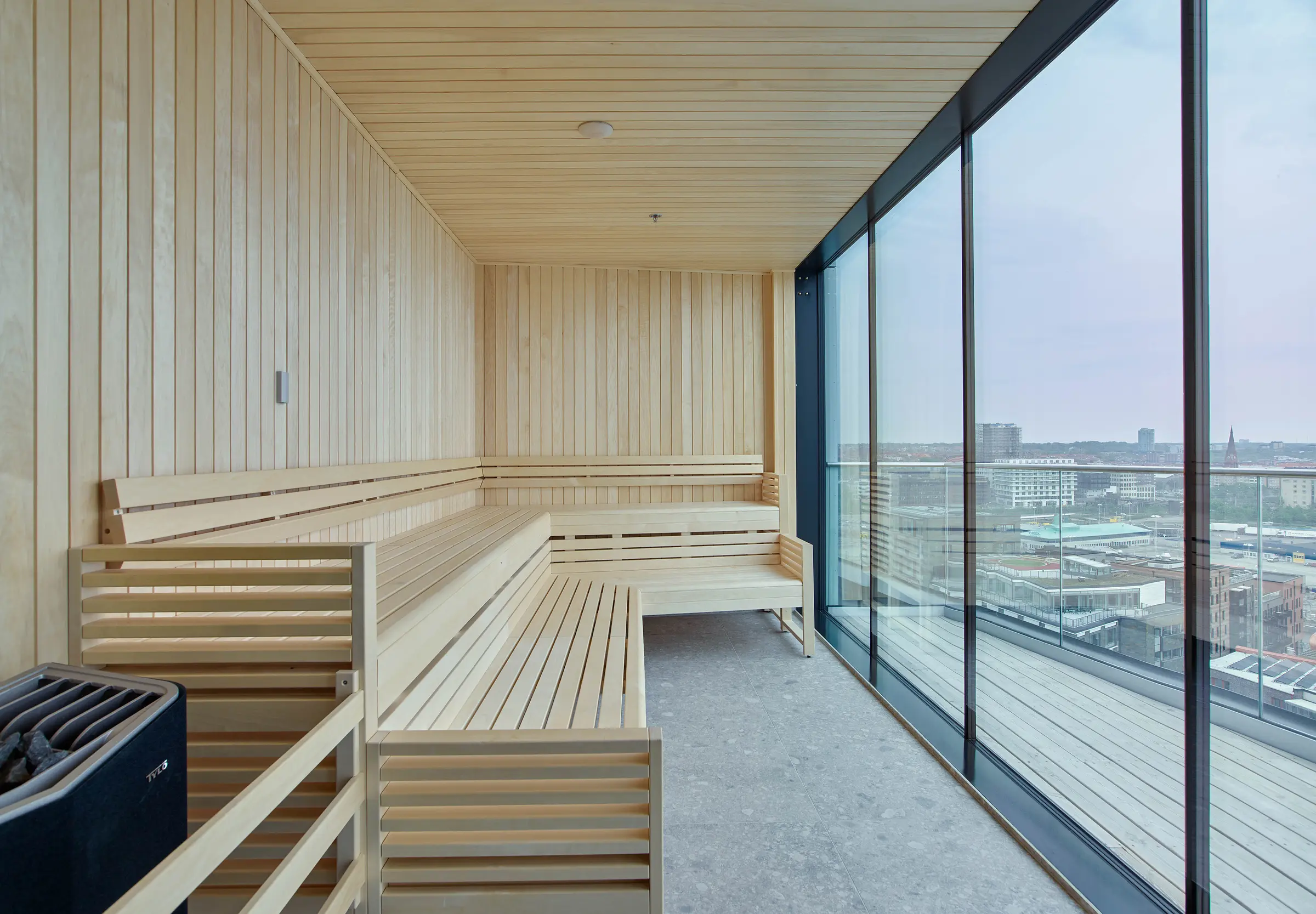 Sauna at hotel Scandic Oceanhamnen