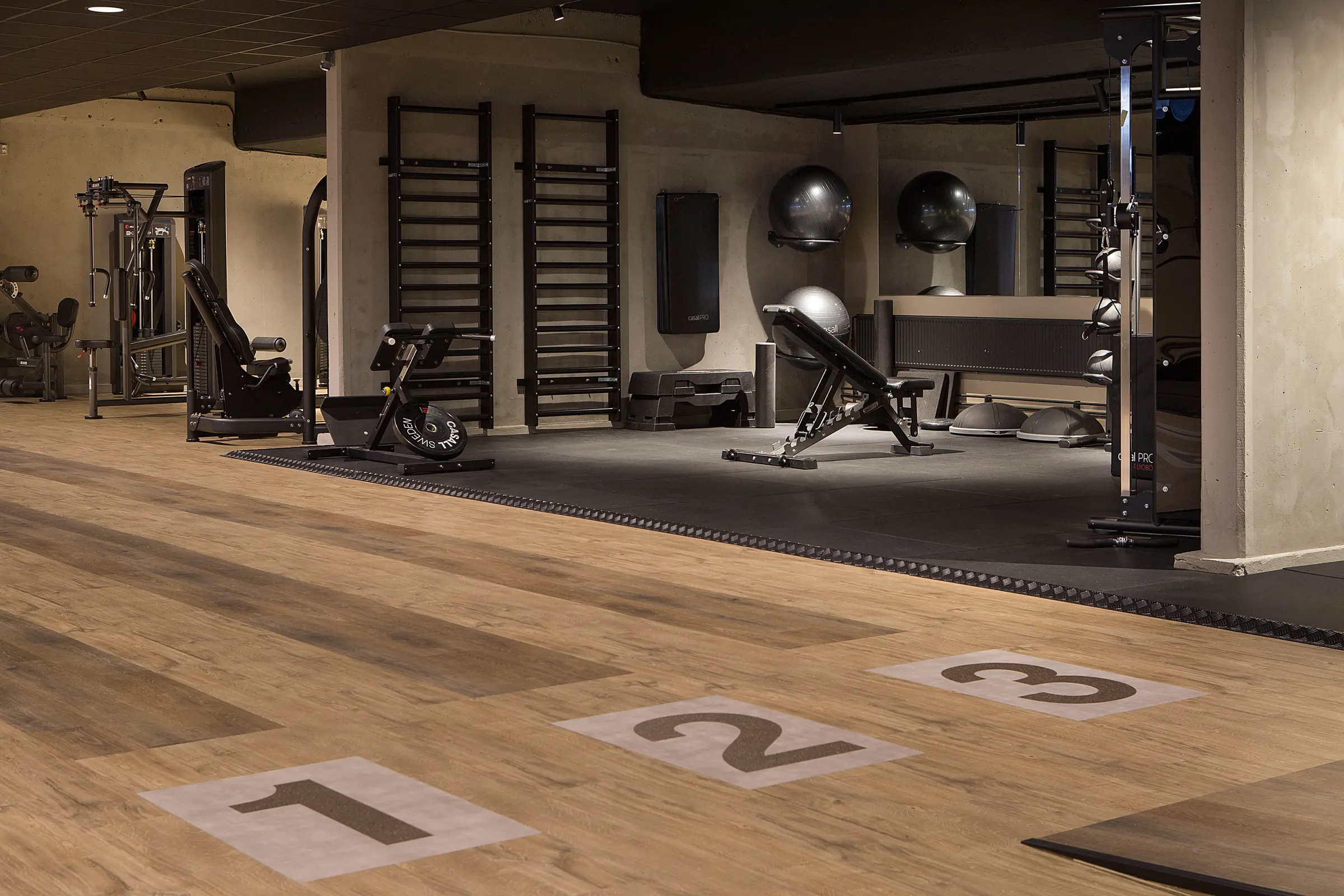 gym at scandic holmenkollen park in oslo