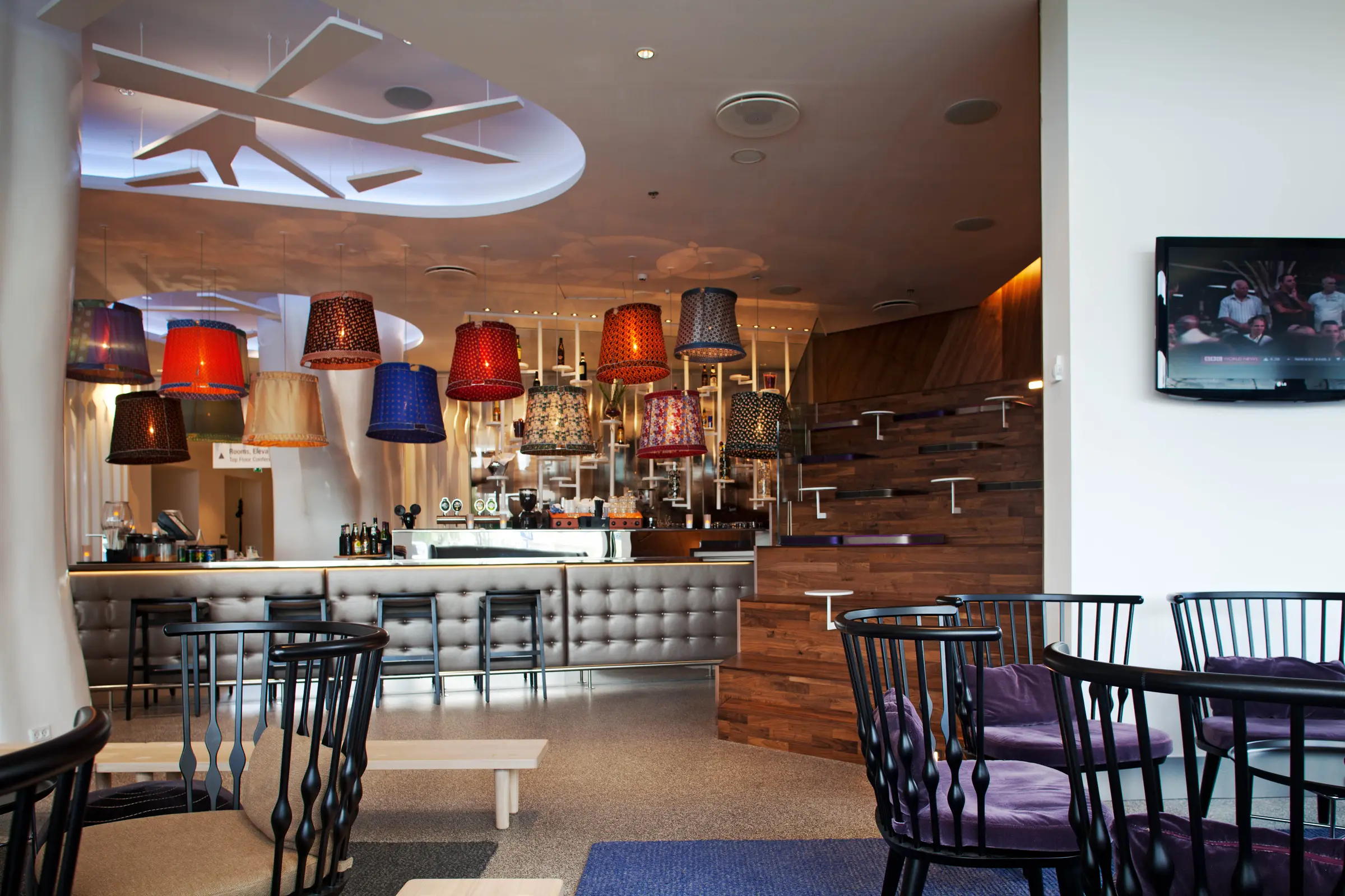 Bar of Scandic Copenhagen