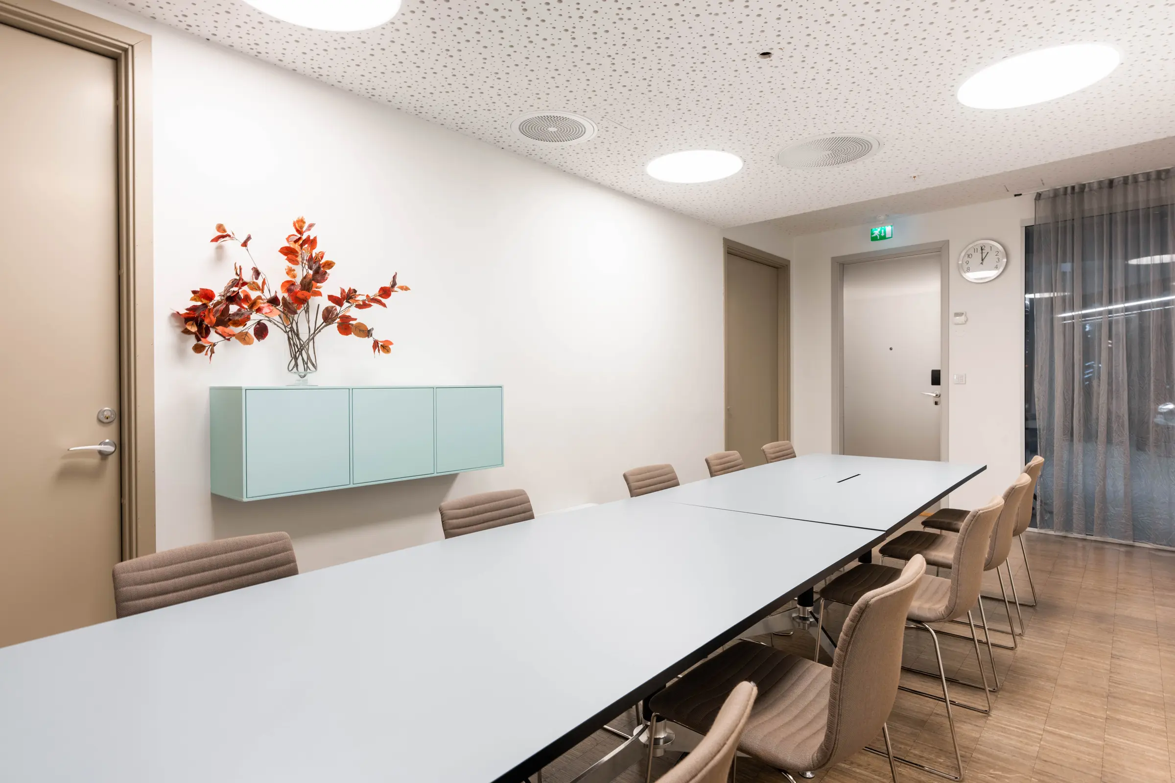 meeting room at scandic ornen in bergen