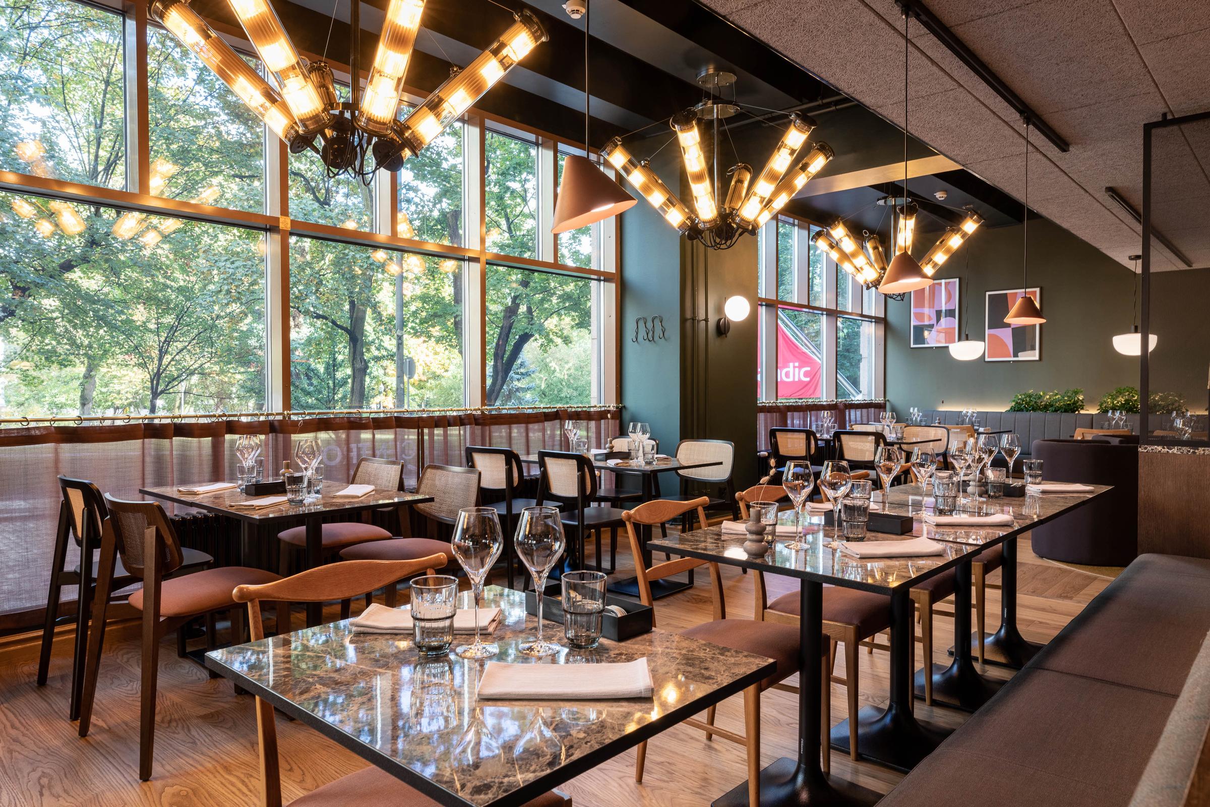 restaurant il centro at scandic helsinki hub